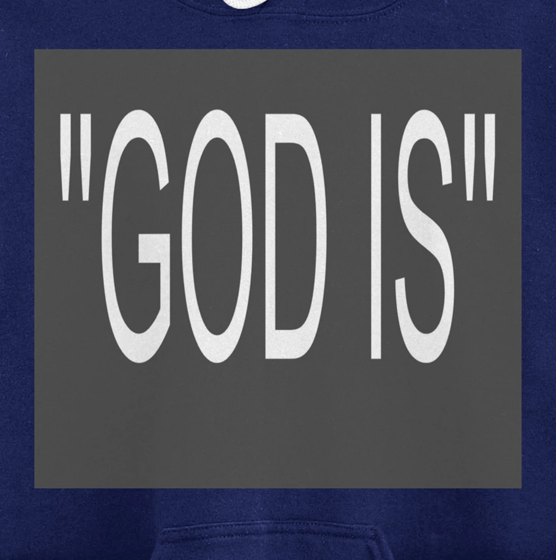 "GOD IS' Pullover Hoodie