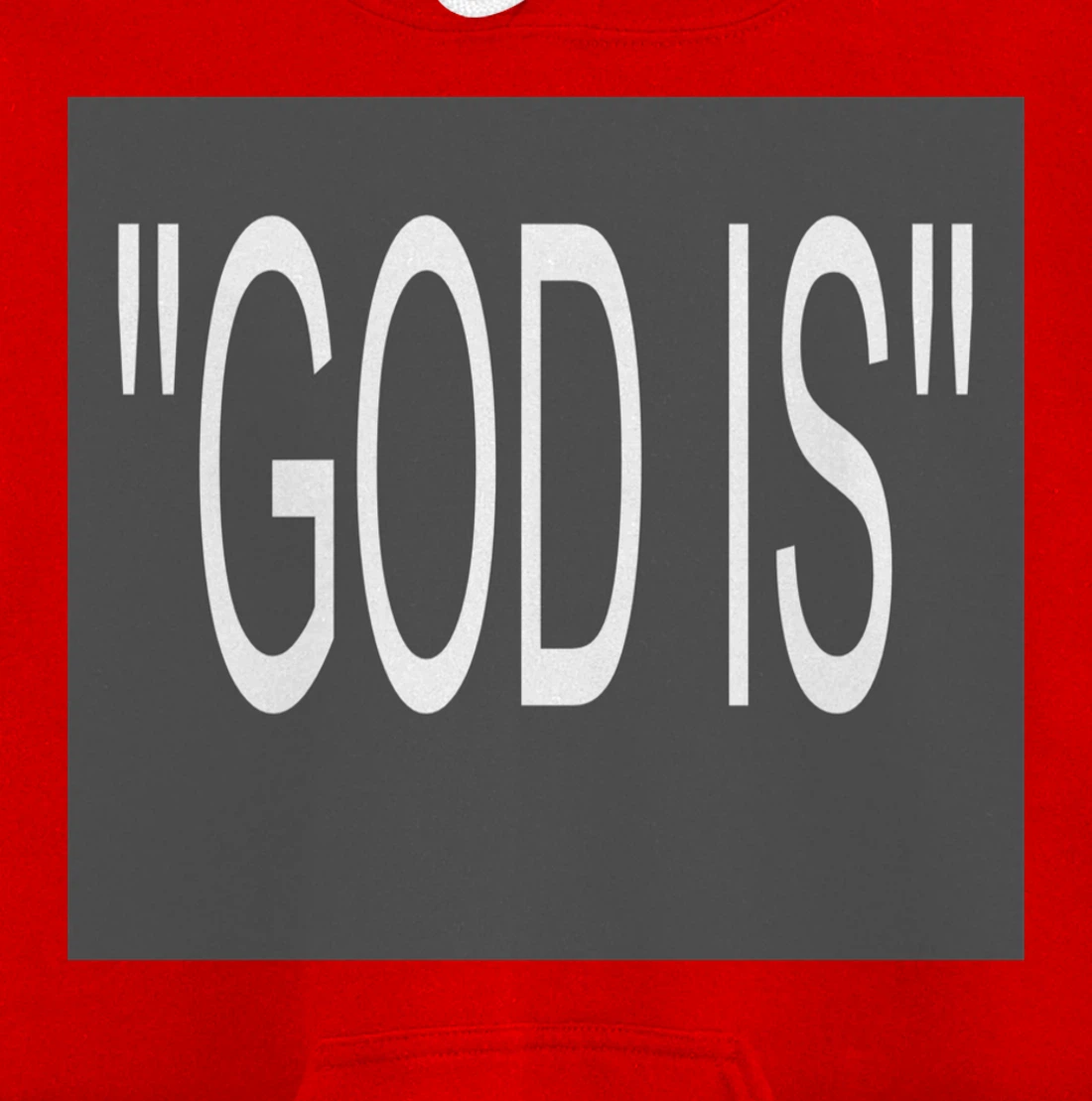 "GOD IS' Pullover Hoodie