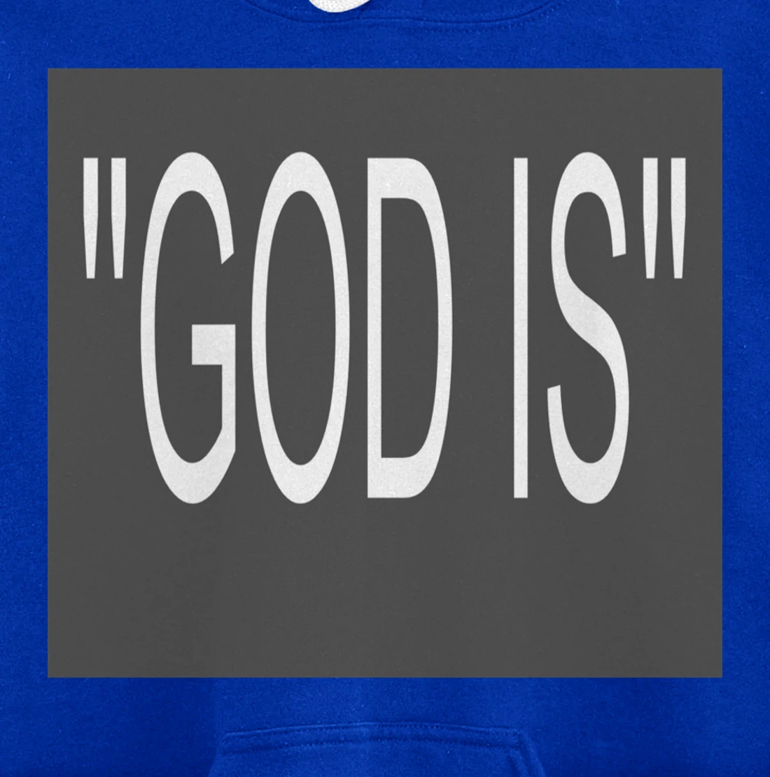 "GOD IS' Pullover Hoodie
