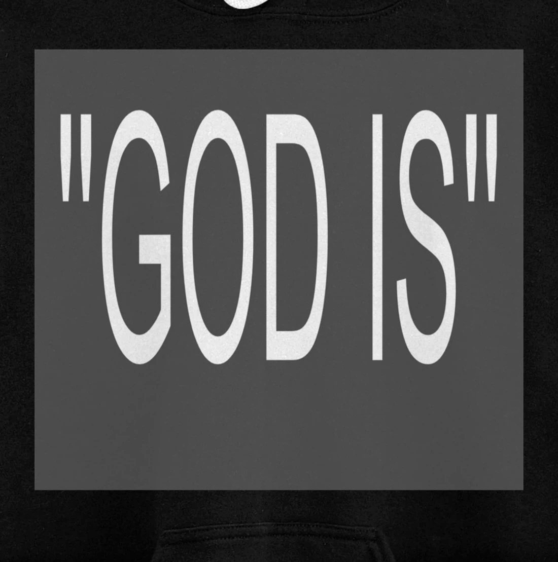 "GOD IS' Pullover Hoodie