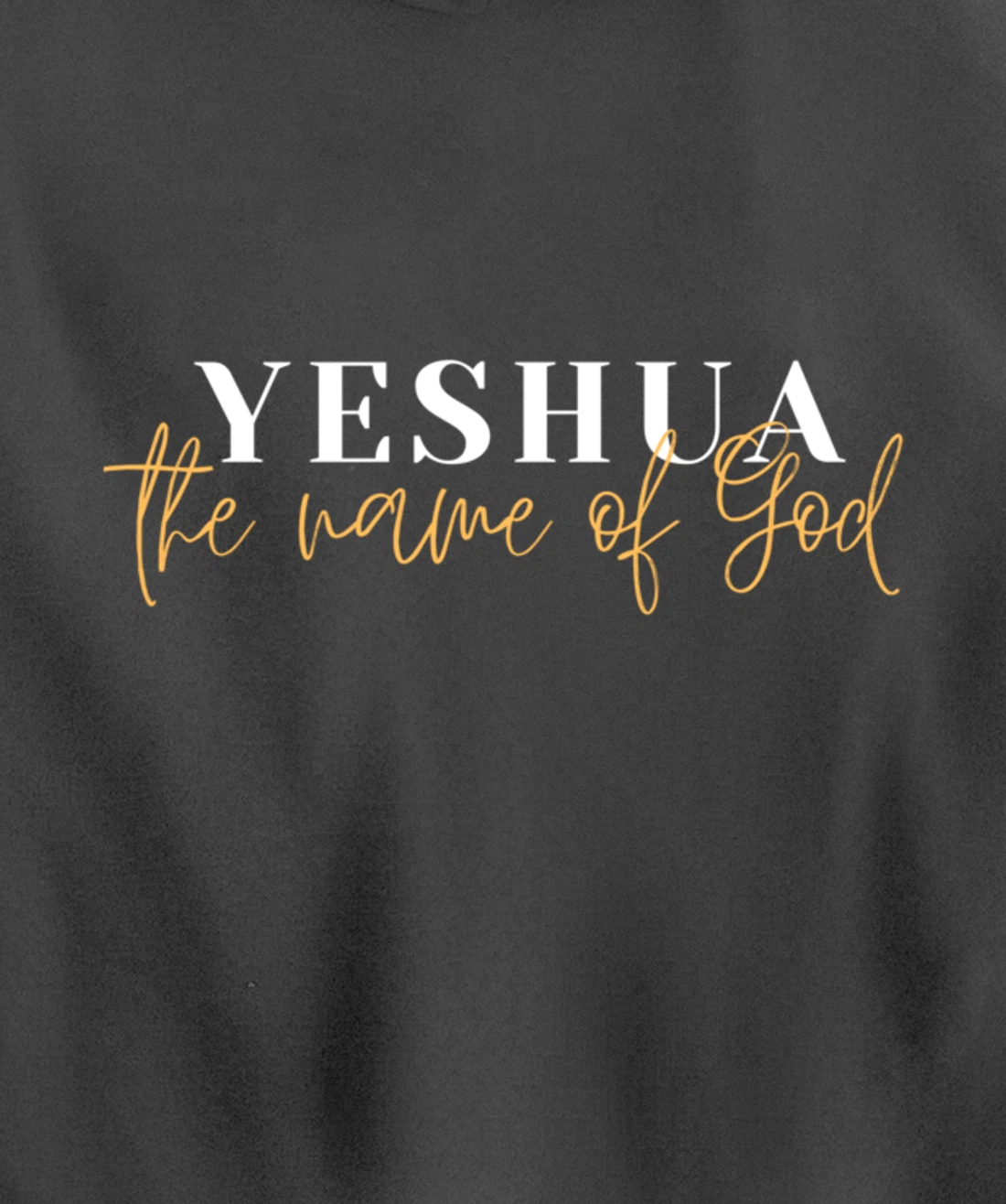 YESHUA - the name of God Pullover Hoodie