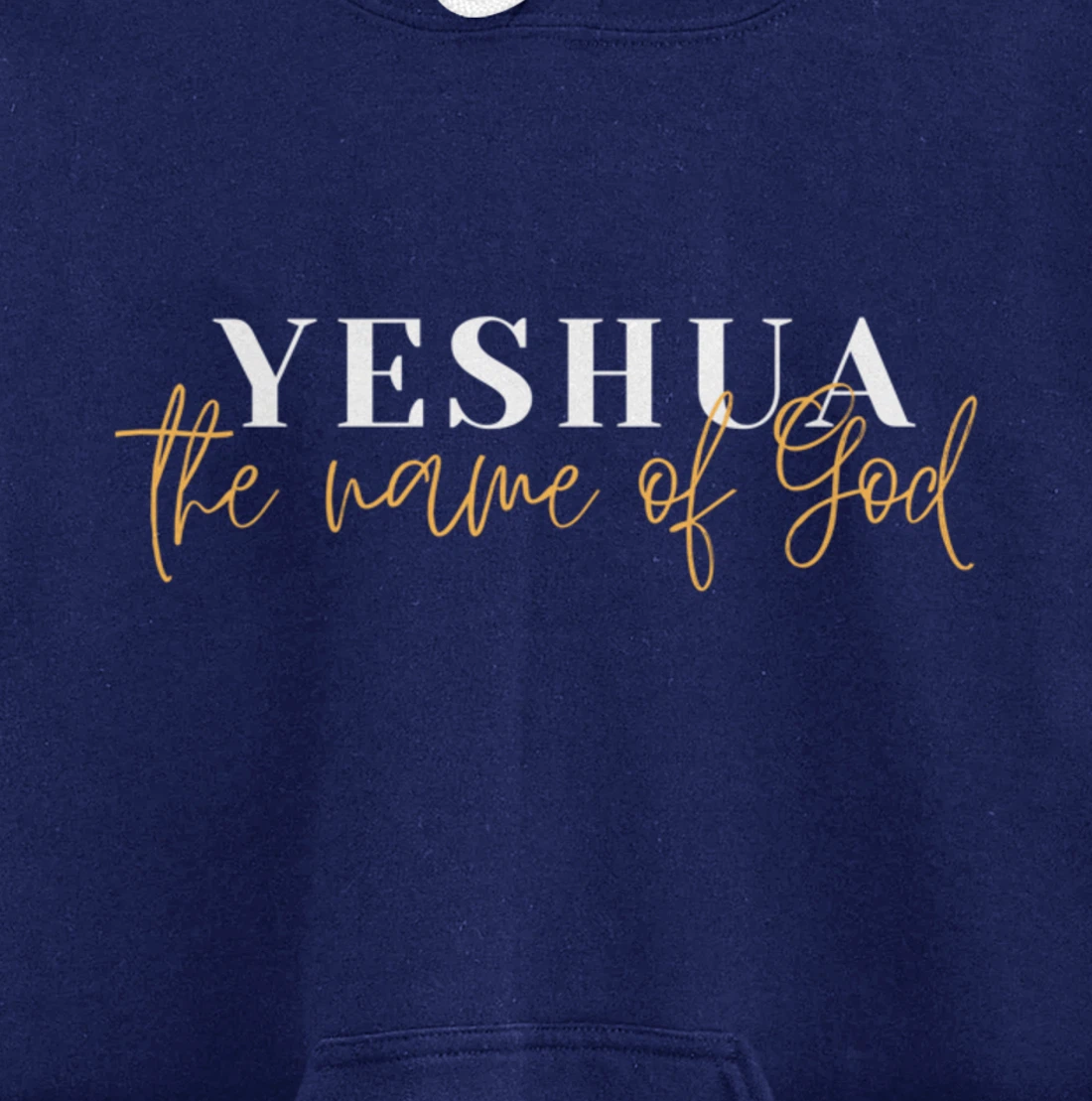 YESHUA - the name of God Pullover Hoodie