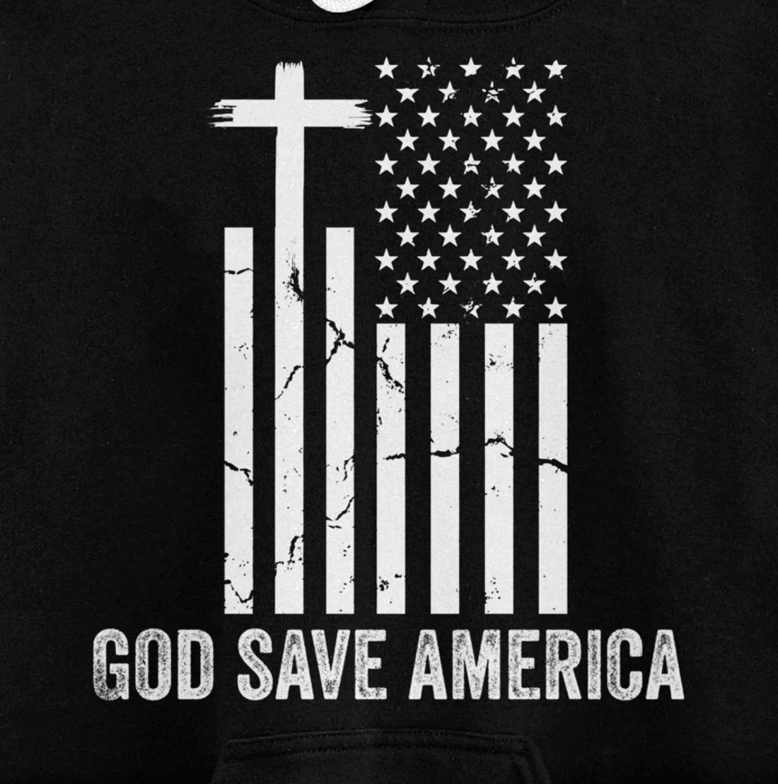 God Save America Shirt,Jesus Christ Saves USA,American Flag Pullover Hoodie