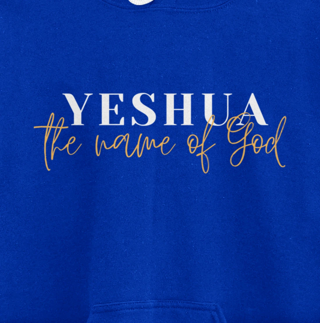 YESHUA - the name of God Pullover Hoodie