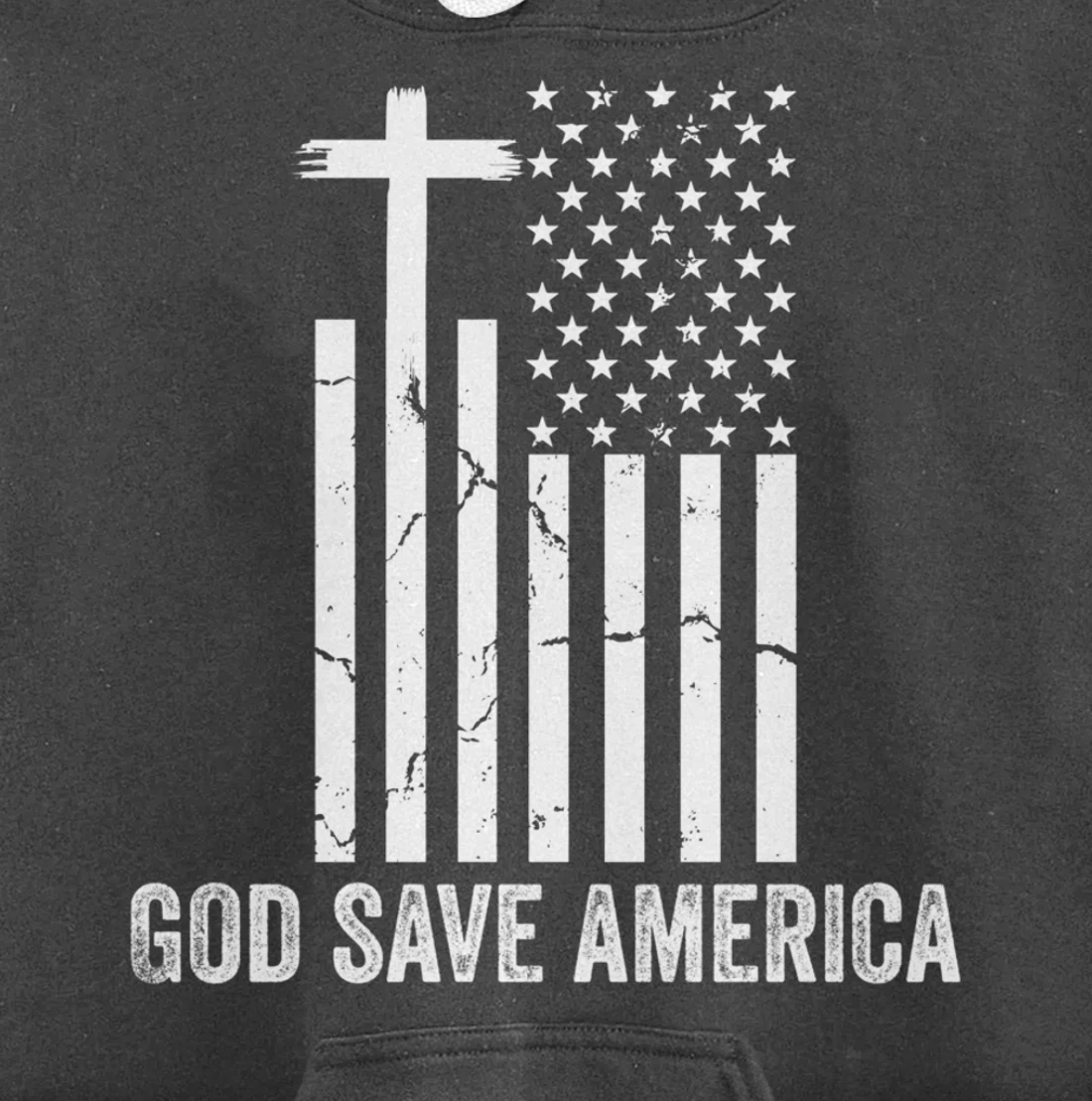 God Save America Shirt,Jesus Christ Saves USA,American Flag Pullover Hoodie