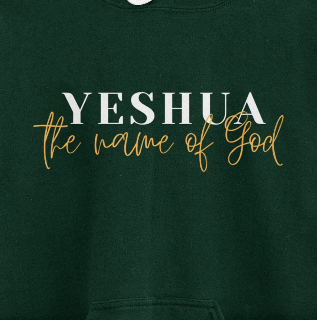 YESHUA - the name of God Pullover Hoodie