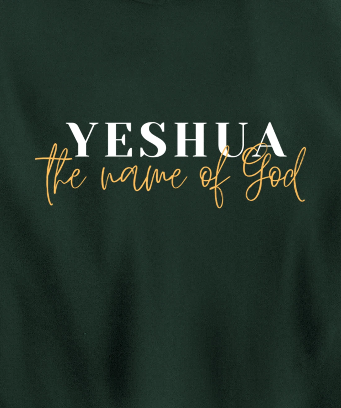 YESHUA - the name of God Pullover Hoodie