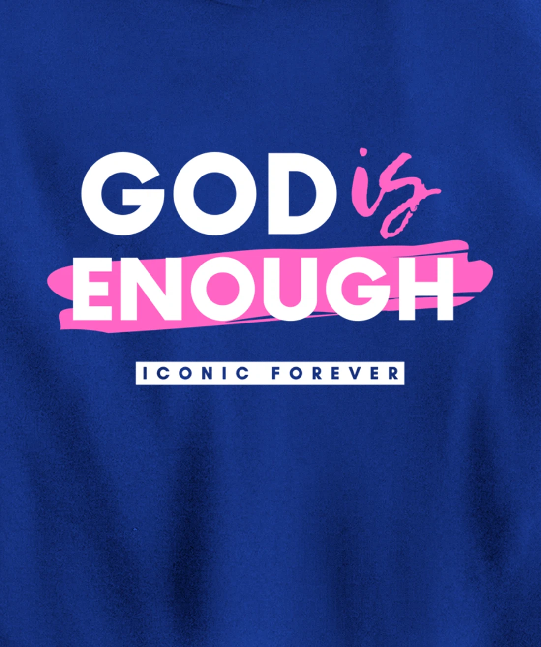 God Is Enough, Christian, Gospel, Jesus Pullover Hoodie