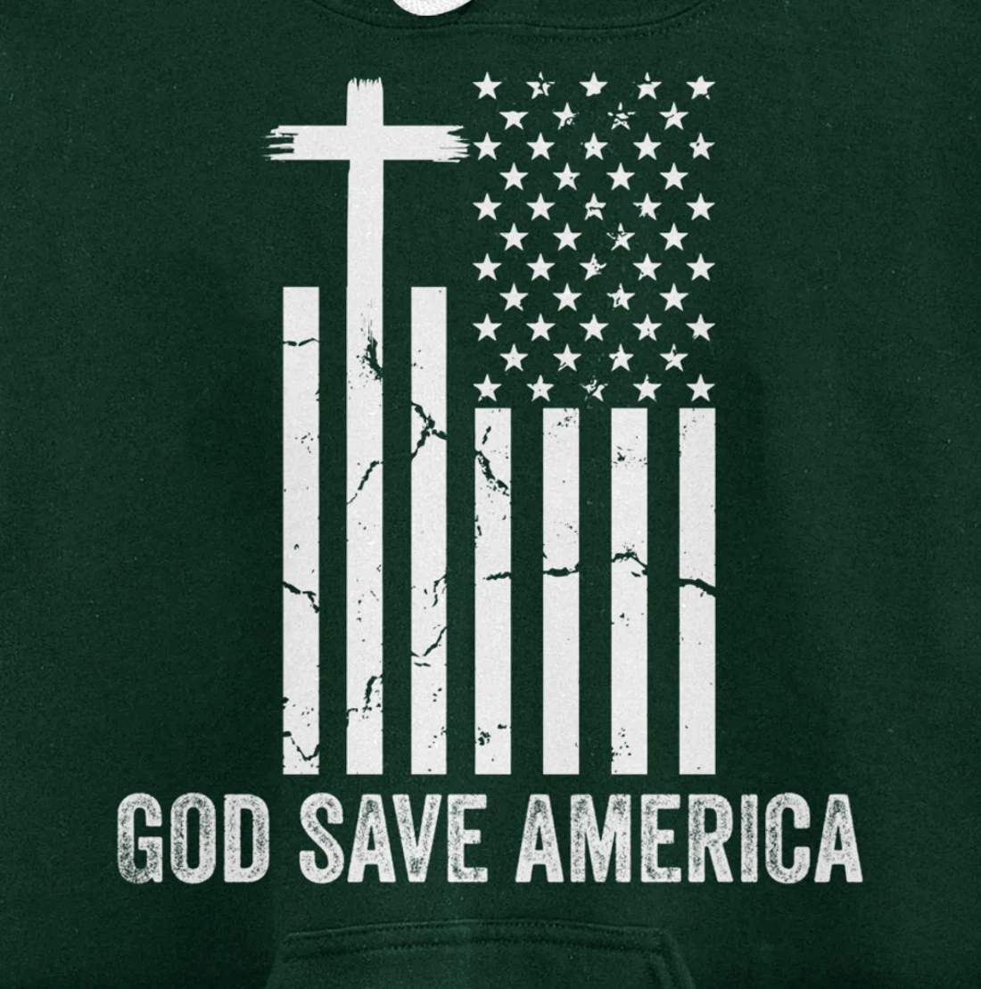 God Save America Shirt,Jesus Christ Saves USA,American Flag Pullover Hoodie