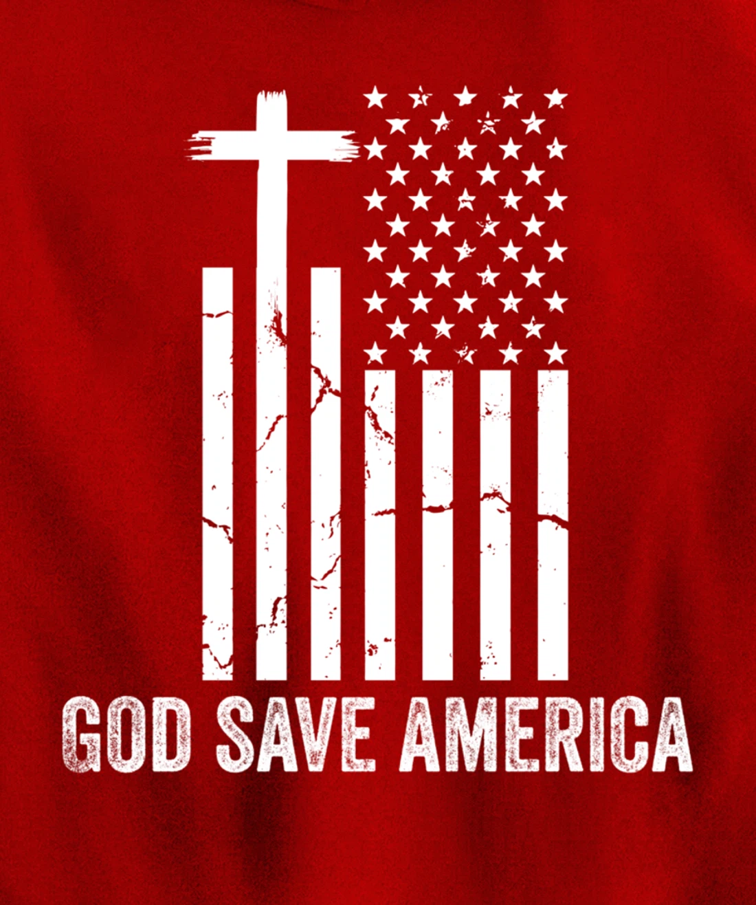 God Save America Shirt,Jesus Christ Saves USA,American Flag Pullover Hoodie