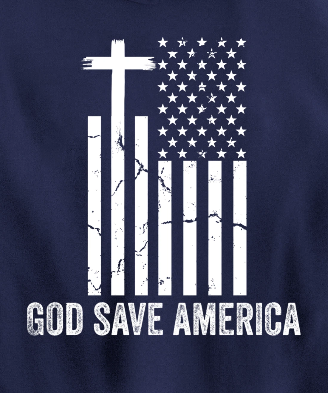 God Save America Shirt,Jesus Christ Saves USA,American Flag Pullover Hoodie