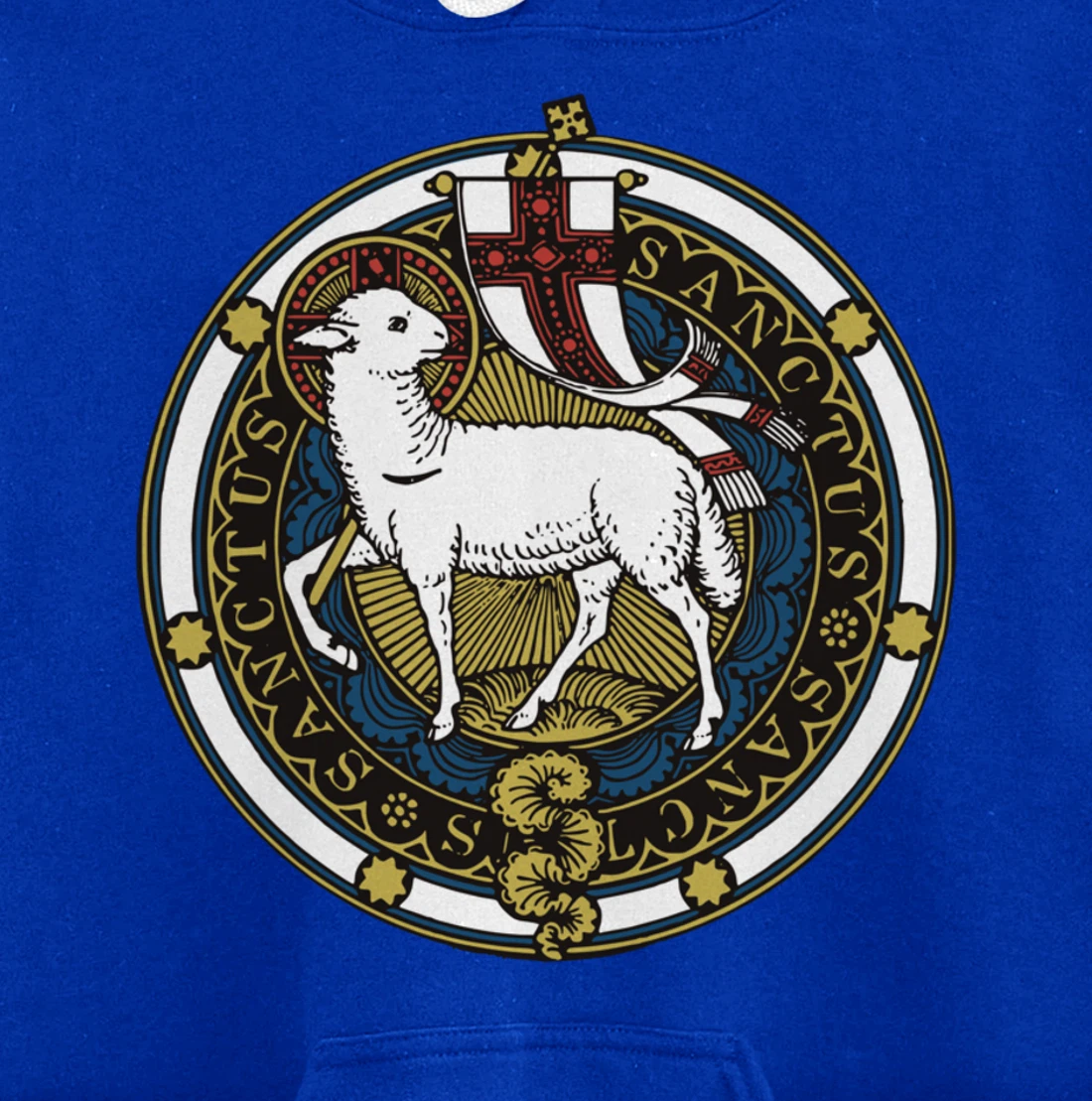 Agnus Dei Lamb of God Catholic Pullover Hoodie