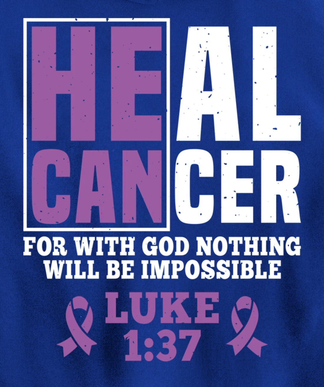 My God is Stronger Than Testicular Cancer Survivor Pullover Hoodie