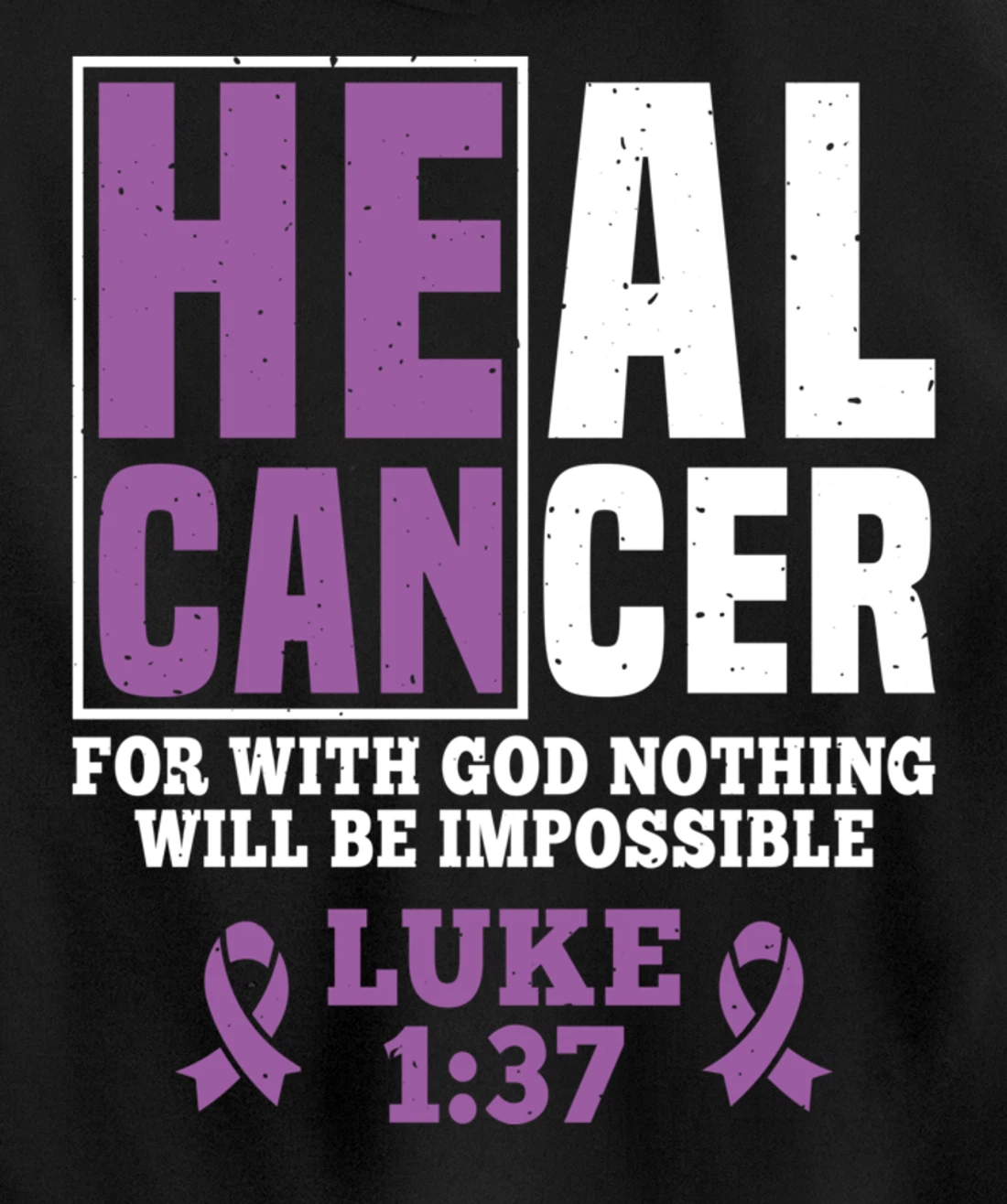 My God is Stronger Than Testicular Cancer Survivor Pullover Hoodie