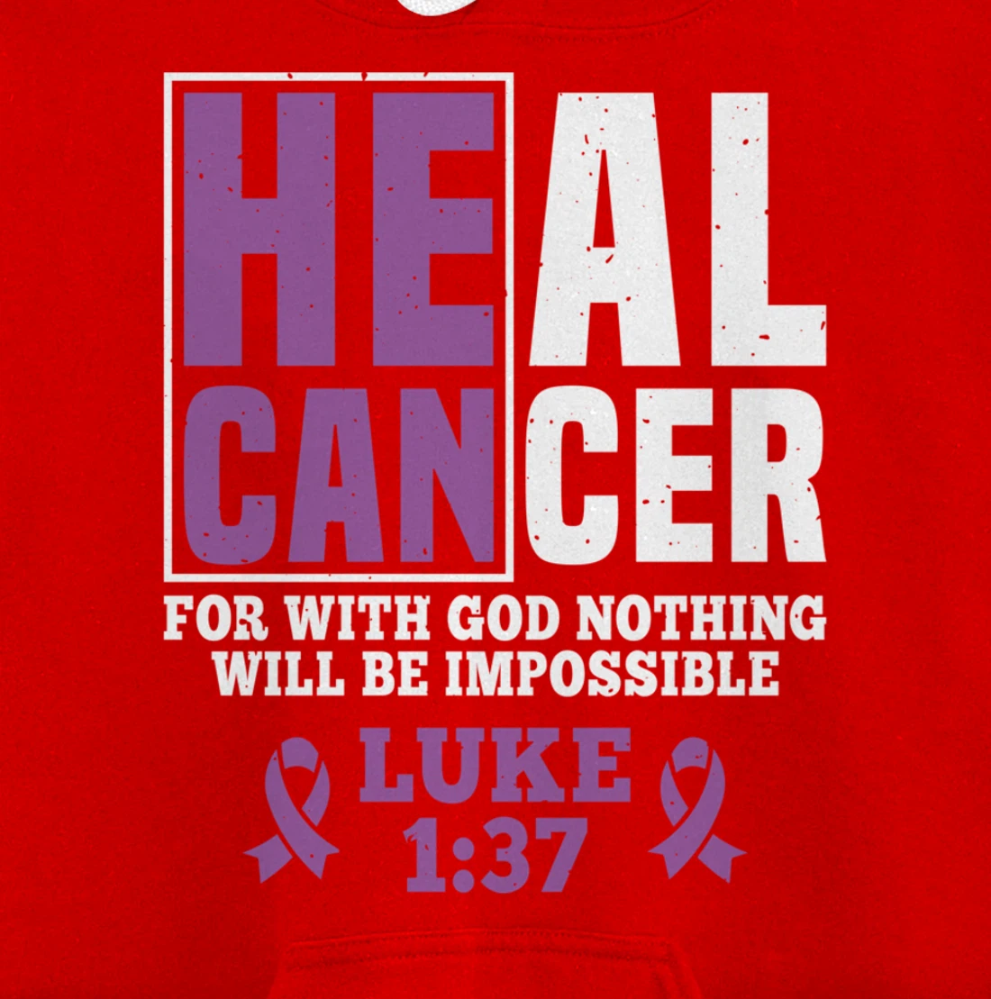 My God is Stronger Than Testicular Cancer Survivor Pullover Hoodie