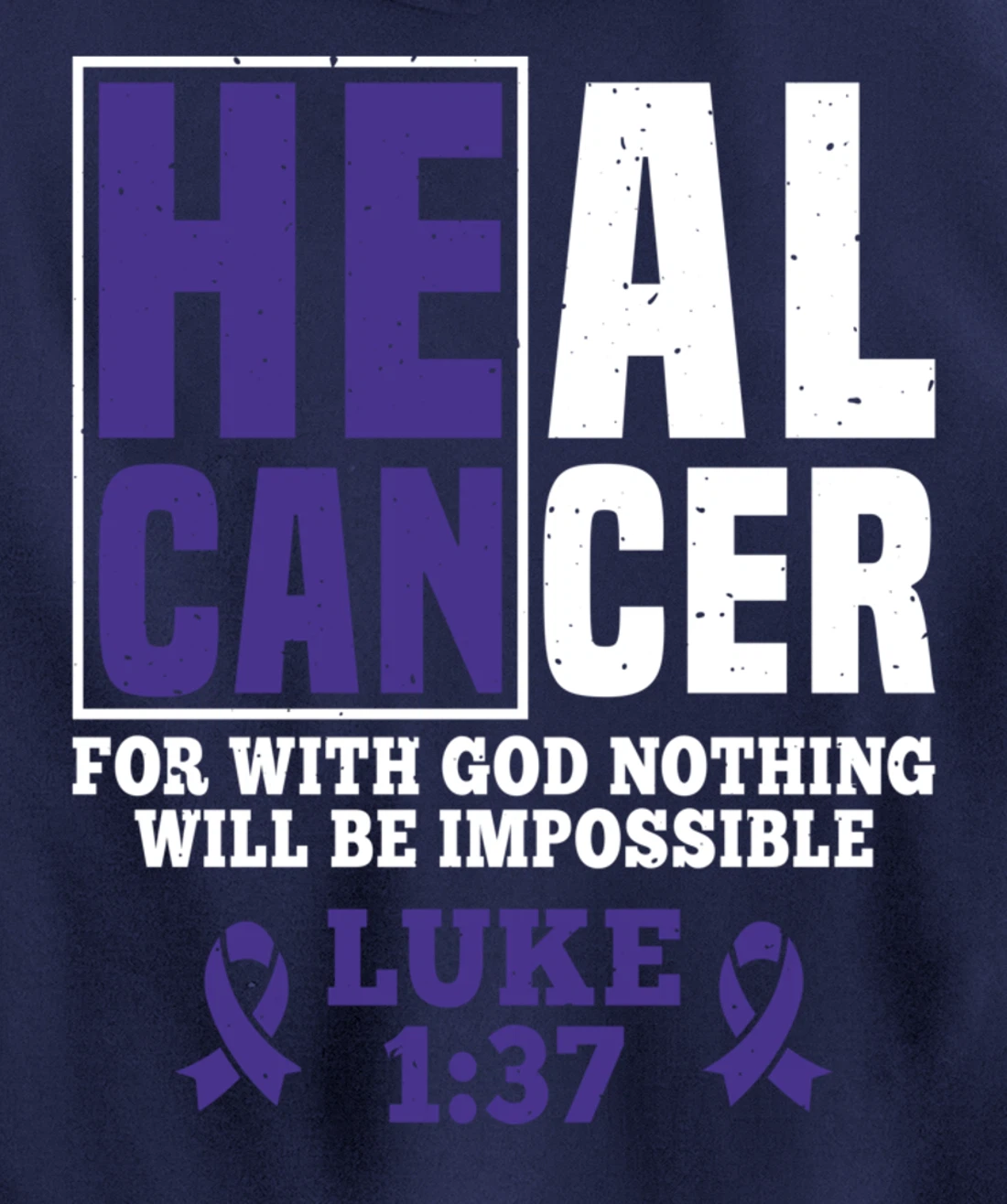 My God is Stronger Than Pancreatic Cancer Survivor Pullover Hoodie