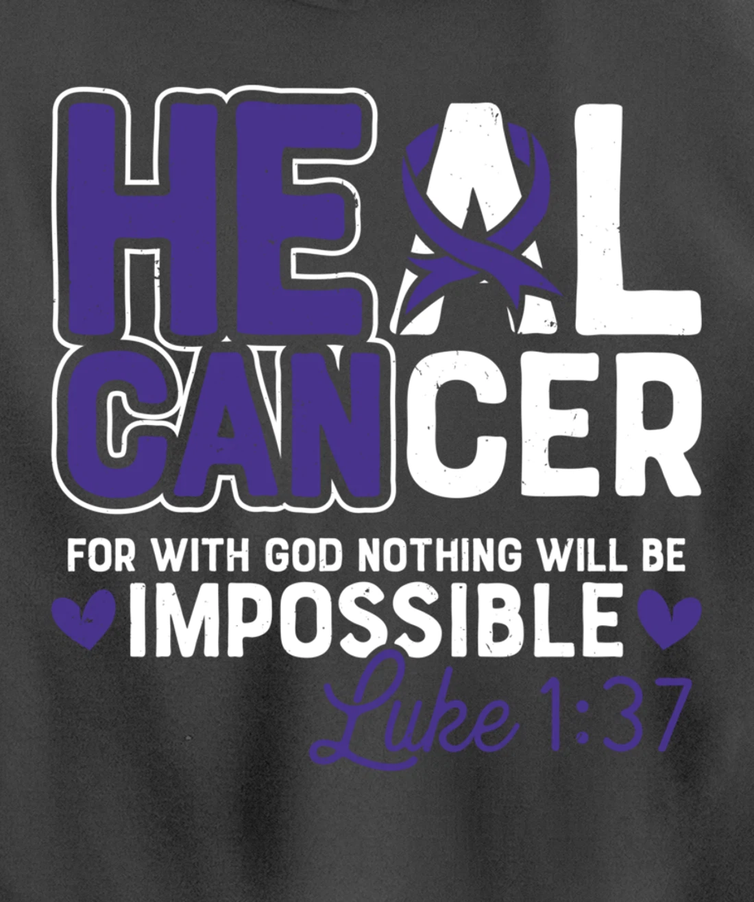 My God is Stronger Than Pancreatic Cancer Survivor Pullover Hoodie