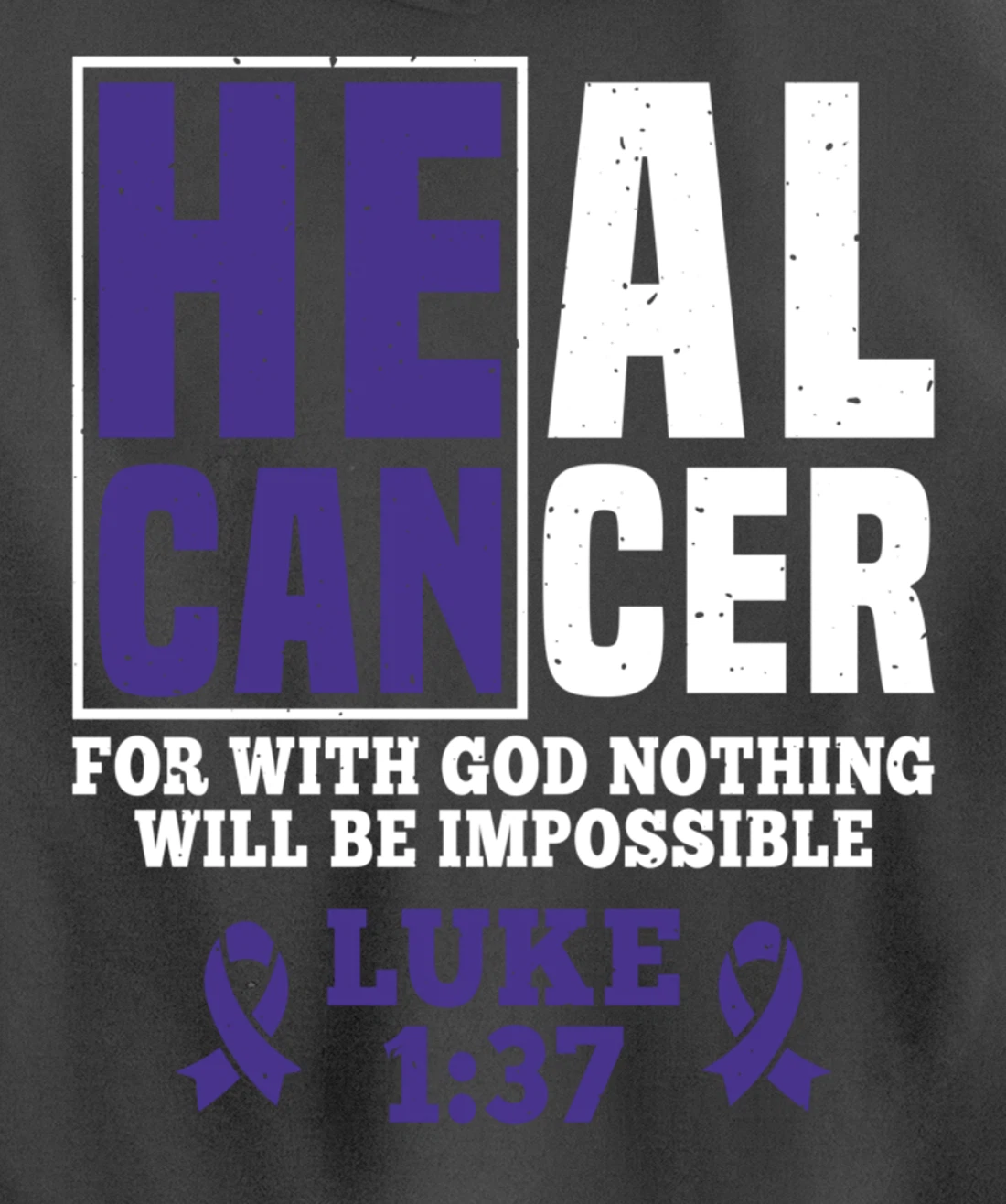 My God is Stronger Than Pancreatic Cancer Survivor Pullover Hoodie