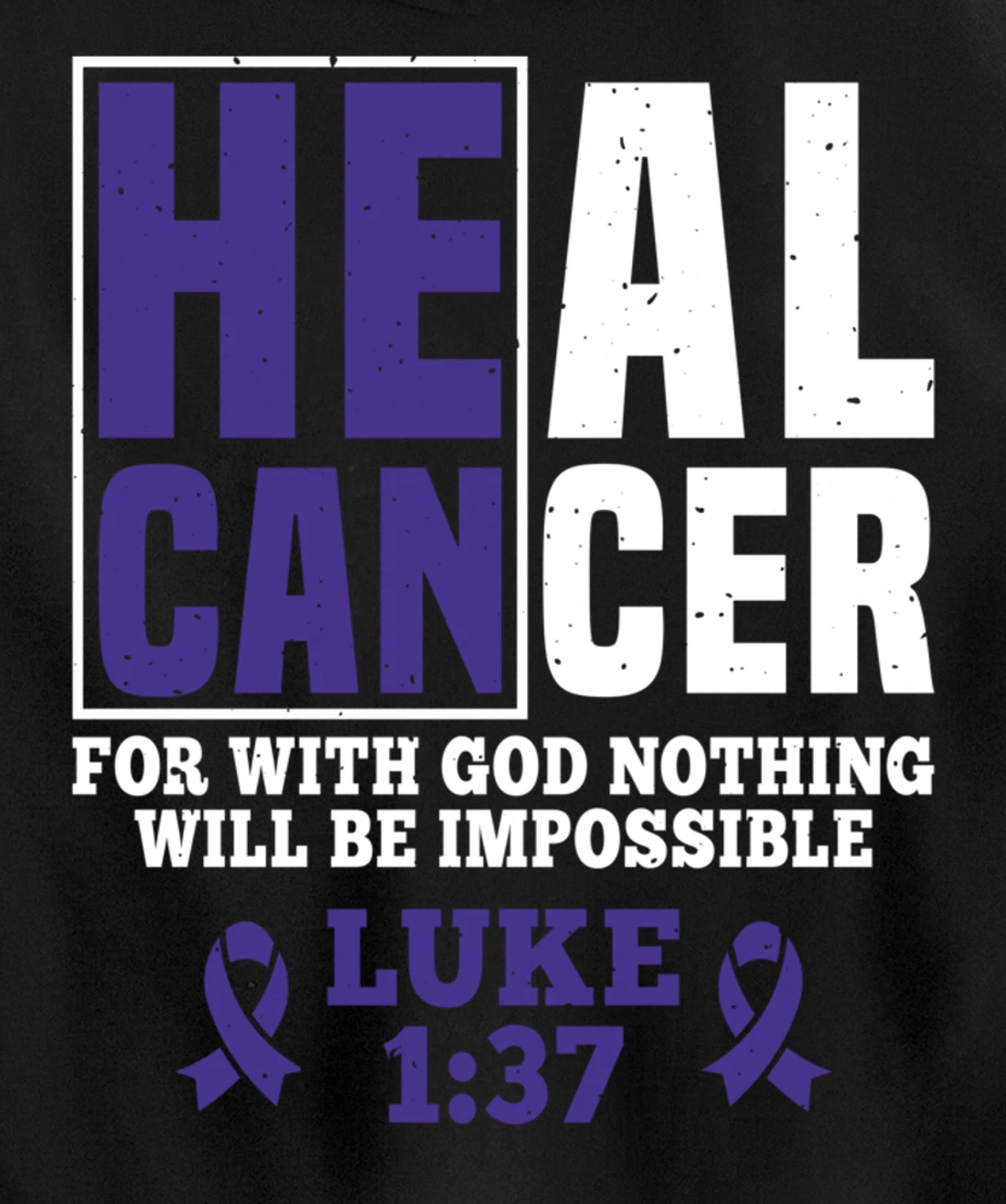 My God is Stronger Than Pancreatic Cancer Survivor Pullover Hoodie