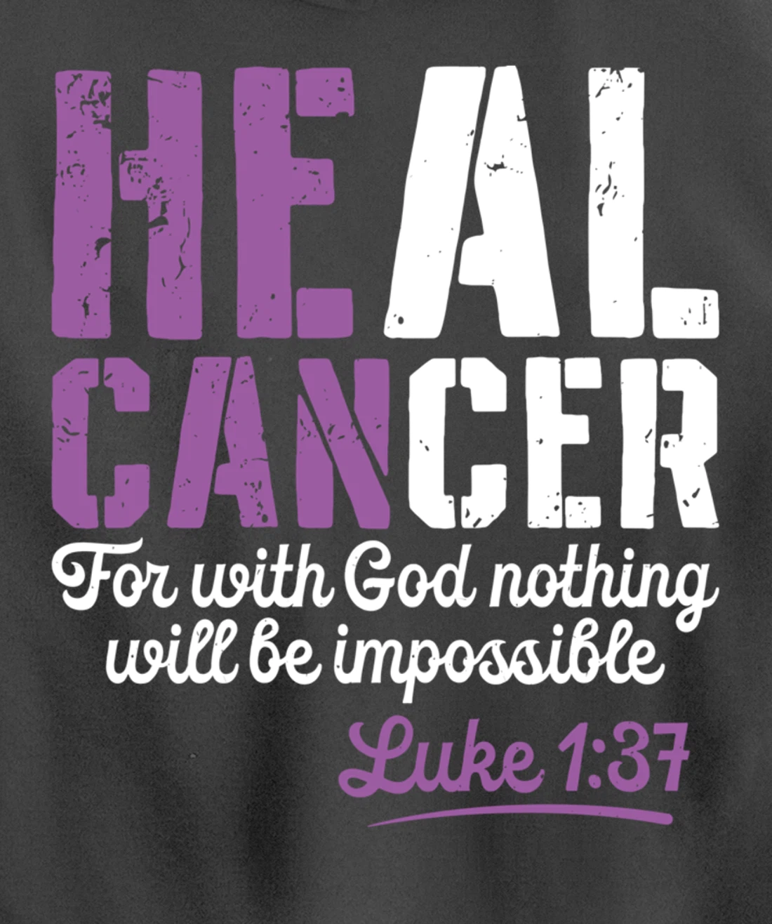 My God is Stronger Than Testicular Cancer Survivor Pullover Hoodie