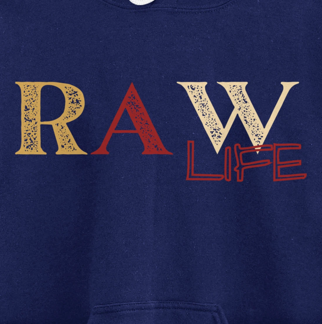 Labeled by God/RAW Pullover Hoodie