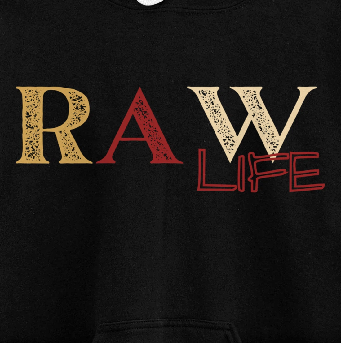 Labeled by God/RAW Pullover Hoodie