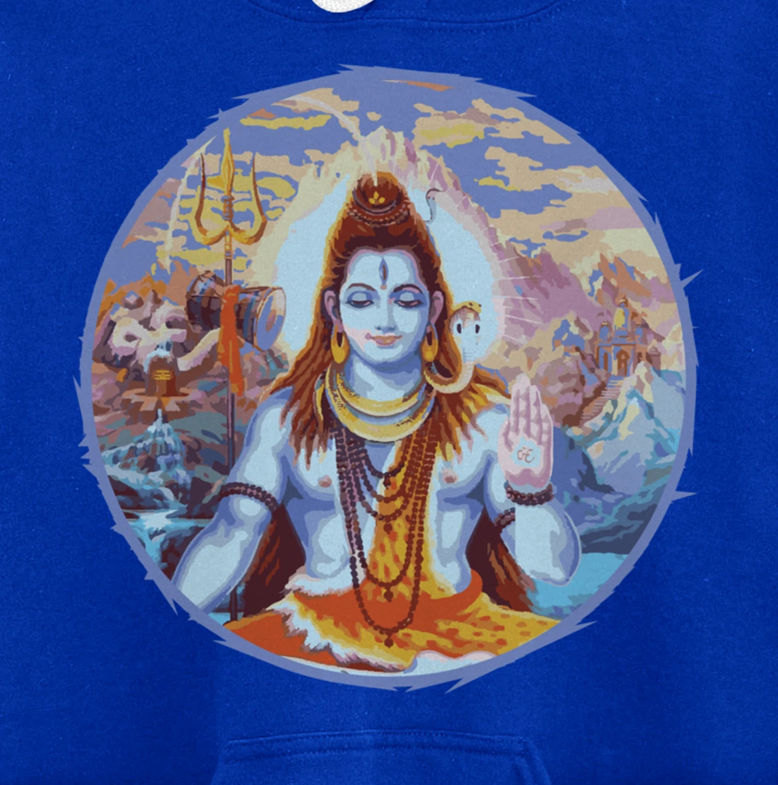 Hindu God Shiva The Destroyer Hinduism Fans Pullover Hoodie