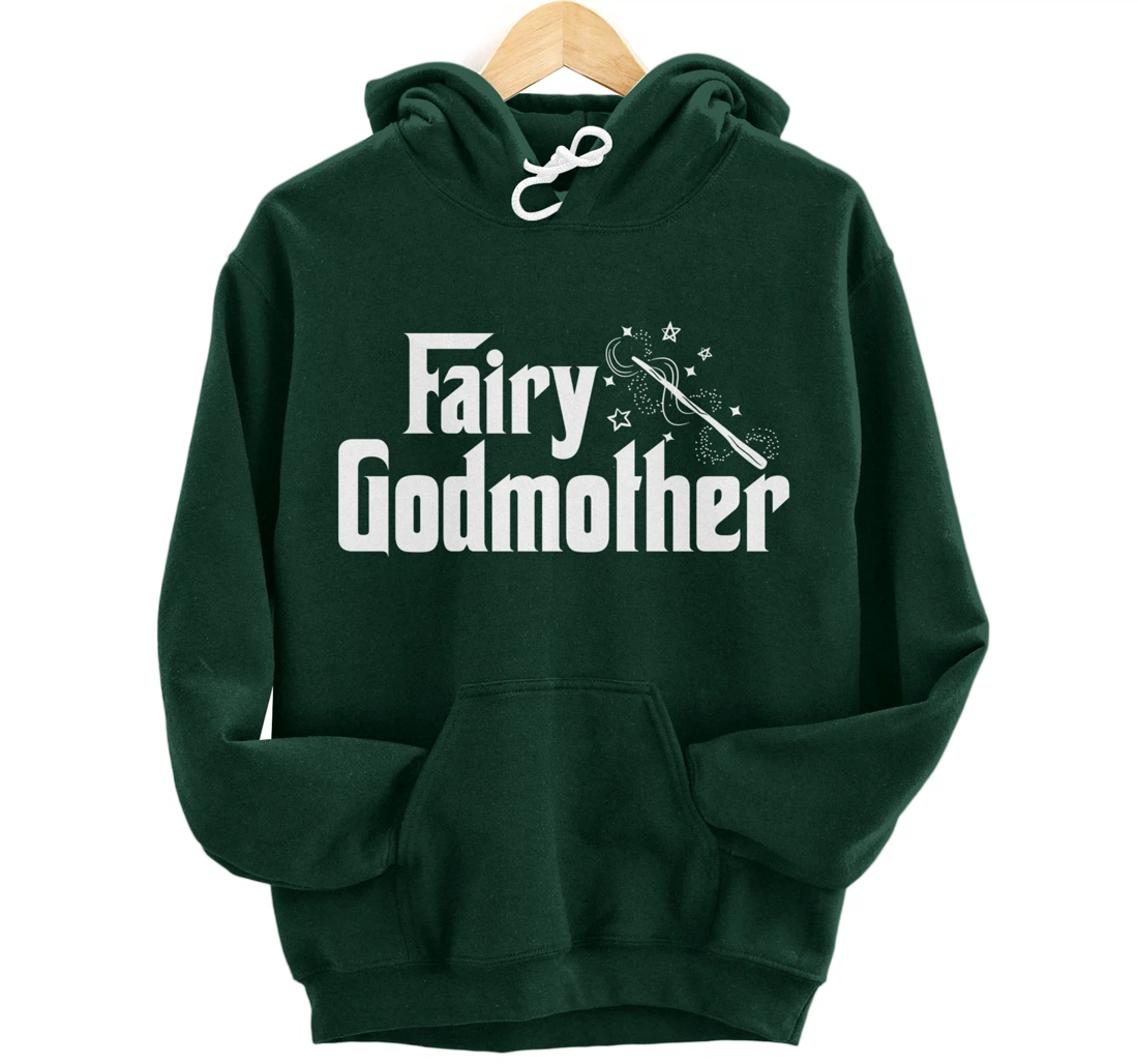 Fairy Godmother | Cute Wand Star Spell Fantasy Gift Pullover Hoodie