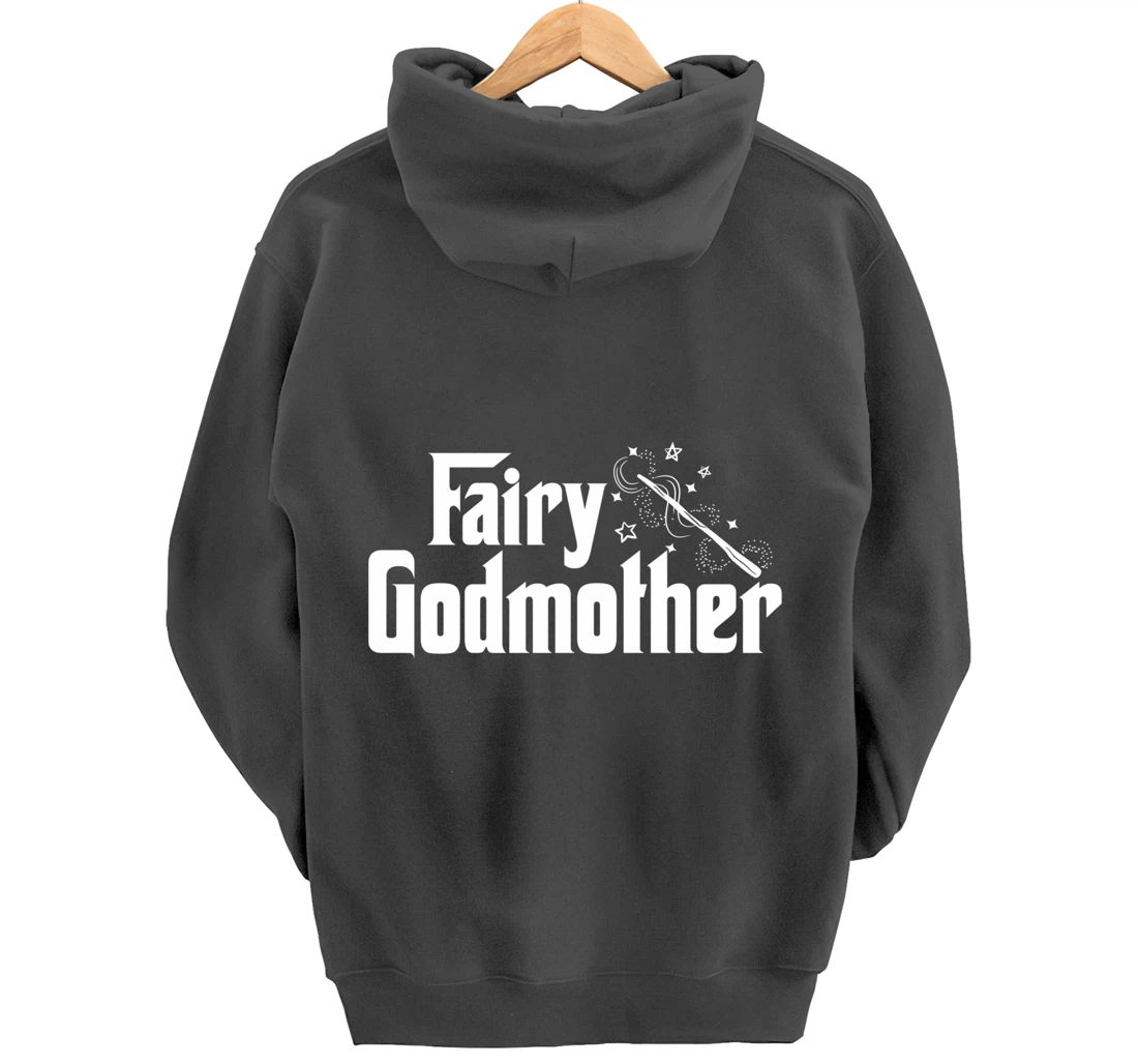 Fairy Godmother | Cute Wand Star Spell Fantasy Gift Pullover Hoodie
