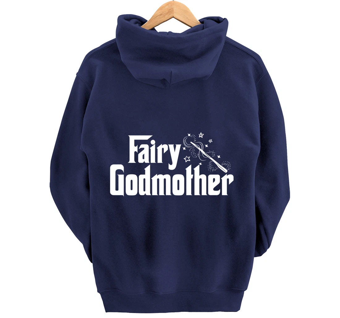 Fairy Godmother | Cute Wand Star Spell Fantasy Gift Pullover Hoodie
