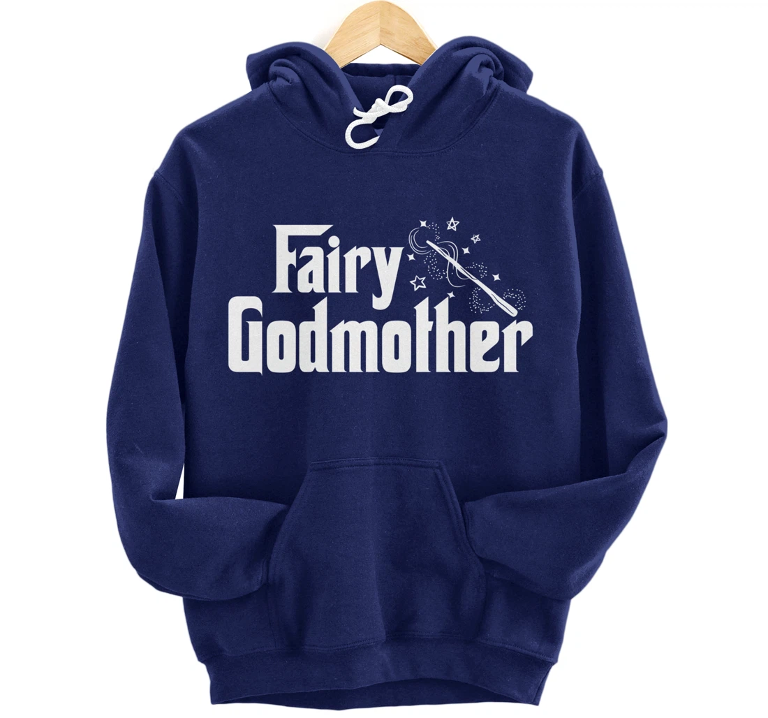 Fairy Godmother | Cute Wand Star Spell Fantasy Gift Pullover Hoodie