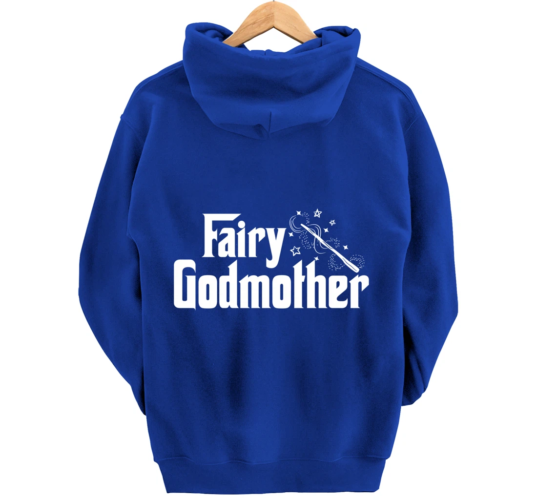 Fairy Godmother | Cute Wand Star Spell Fantasy Gift Pullover Hoodie