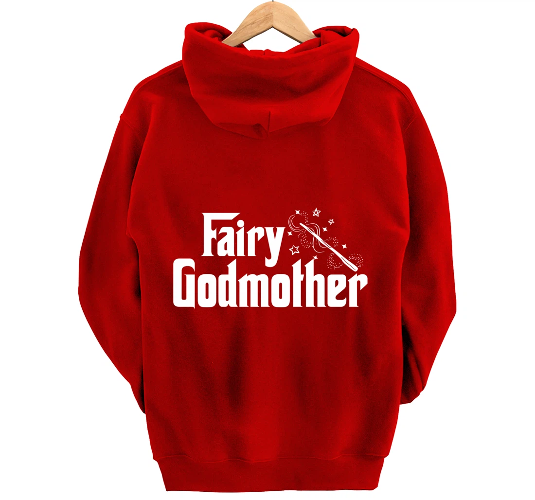 Fairy Godmother | Cute Wand Star Spell Fantasy Gift Pullover Hoodie