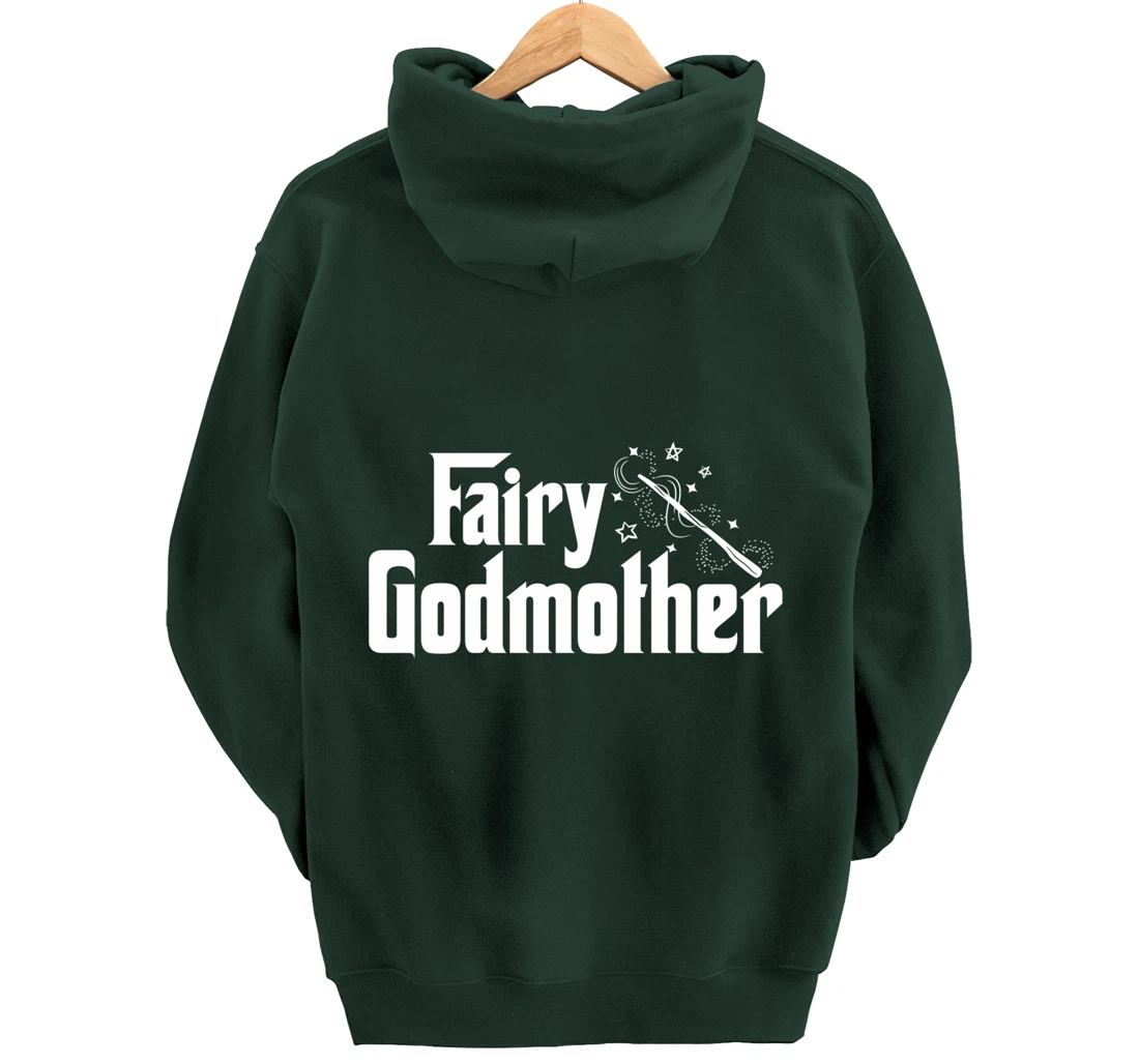 Fairy Godmother | Cute Wand Star Spell Fantasy Gift Pullover Hoodie