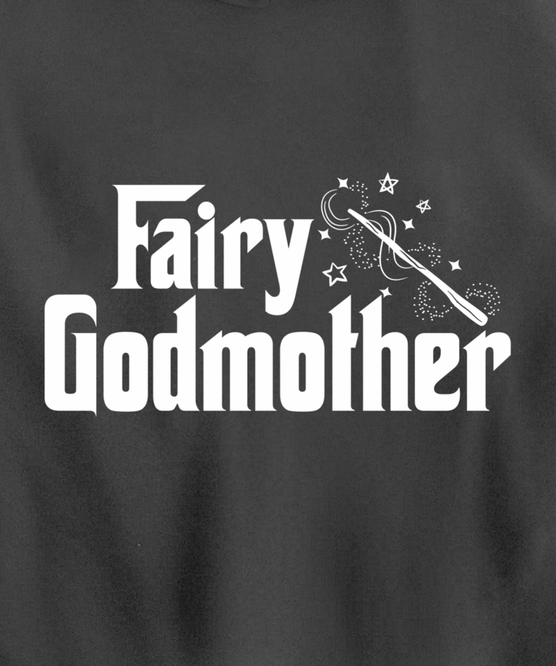 Fairy Godmother | Cute Wand Star Spell Fantasy Gift Pullover Hoodie