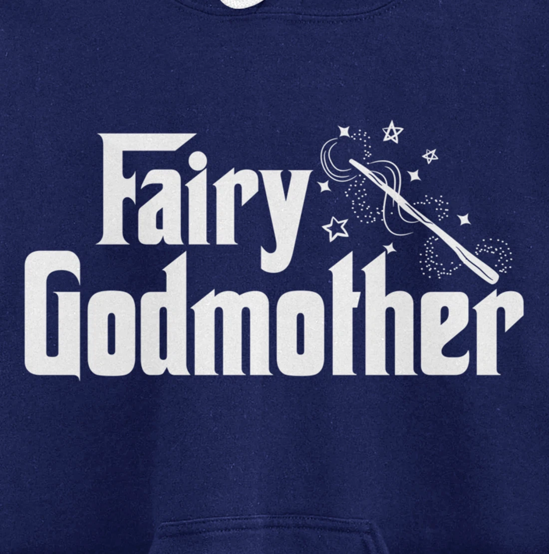 Fairy Godmother | Cute Wand Star Spell Fantasy Gift Pullover Hoodie
