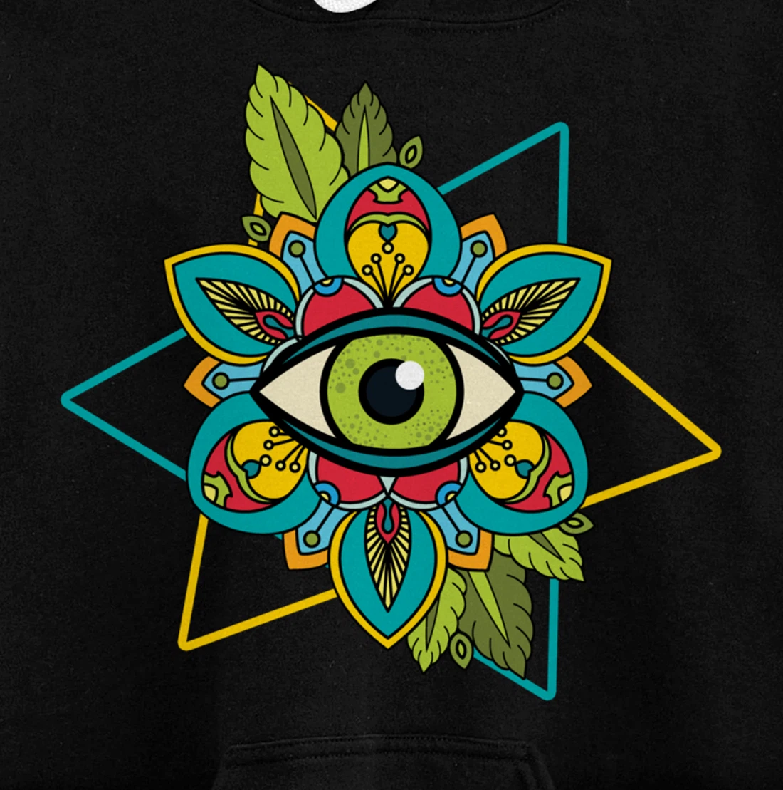 All Seeing Eye Astrology Of God Conspiracy Sign Gift Pullover Hoodie