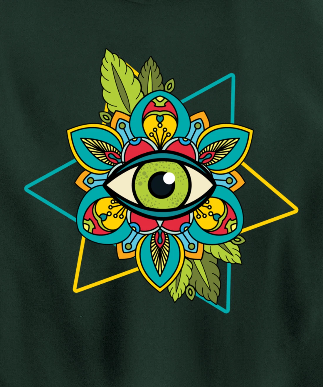 All Seeing Eye Astrology Of God Conspiracy Sign Gift Pullover Hoodie