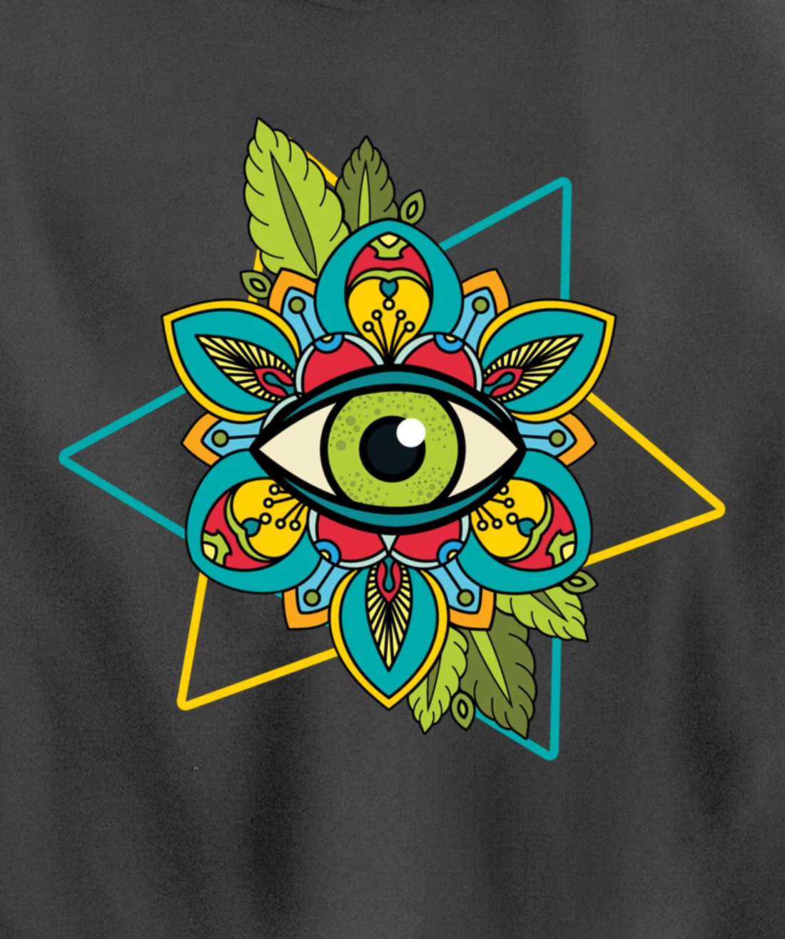 All Seeing Eye Astrology Of God Conspiracy Sign Gift Pullover Hoodie