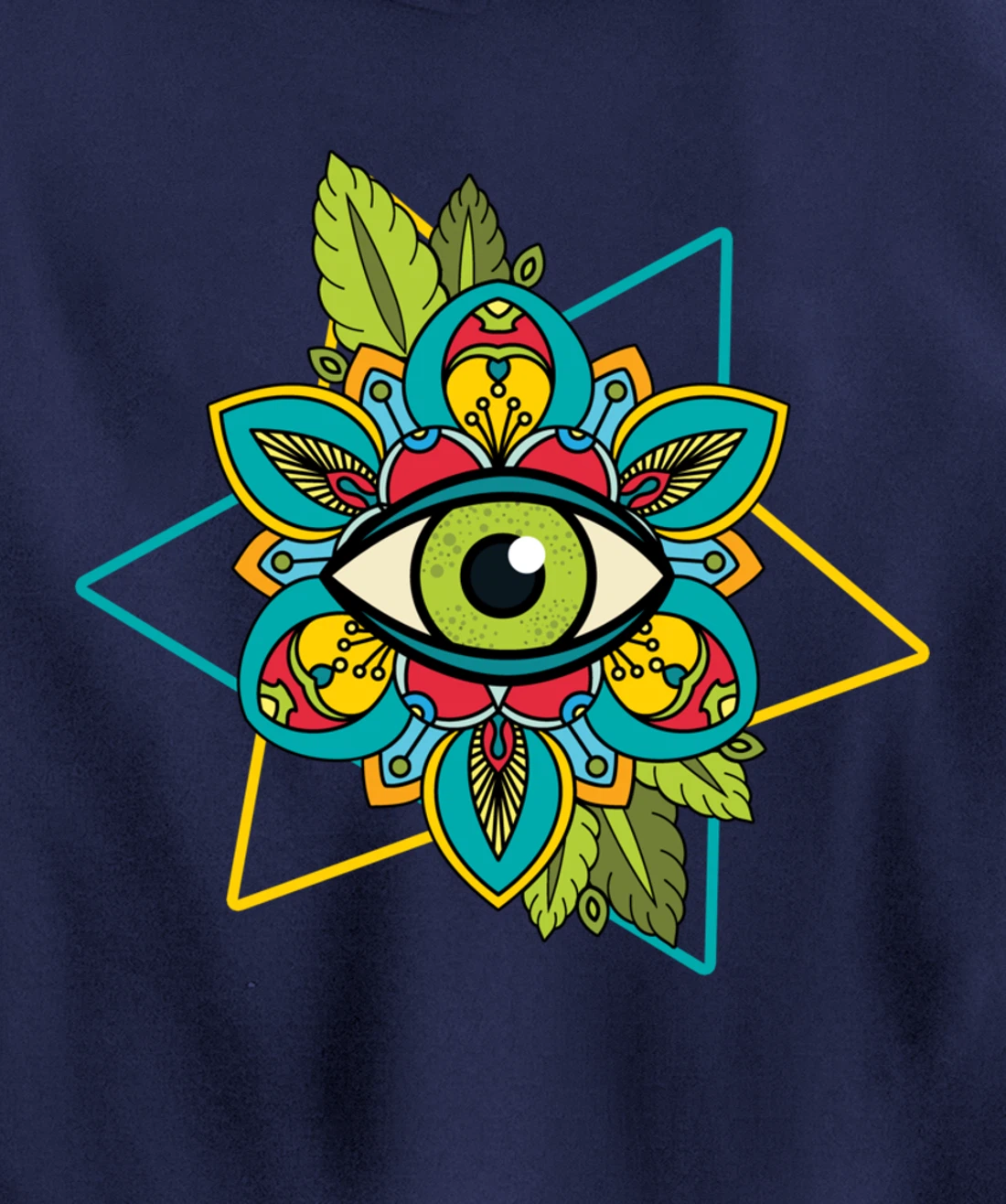 All Seeing Eye Astrology Of God Conspiracy Sign Gift Pullover Hoodie