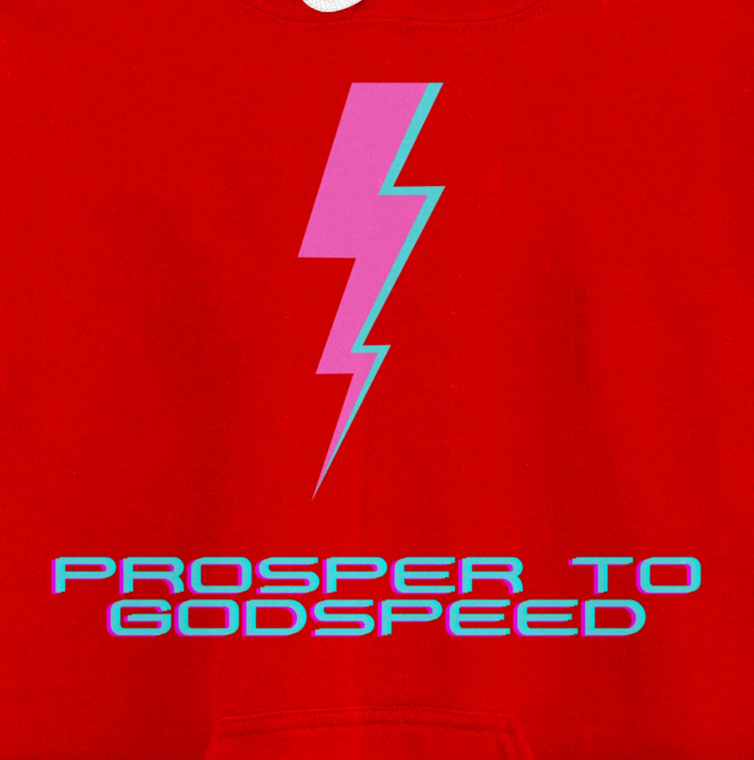 Prosper To Godspeed Alpha Lighting Bolt Pullover Hoodie