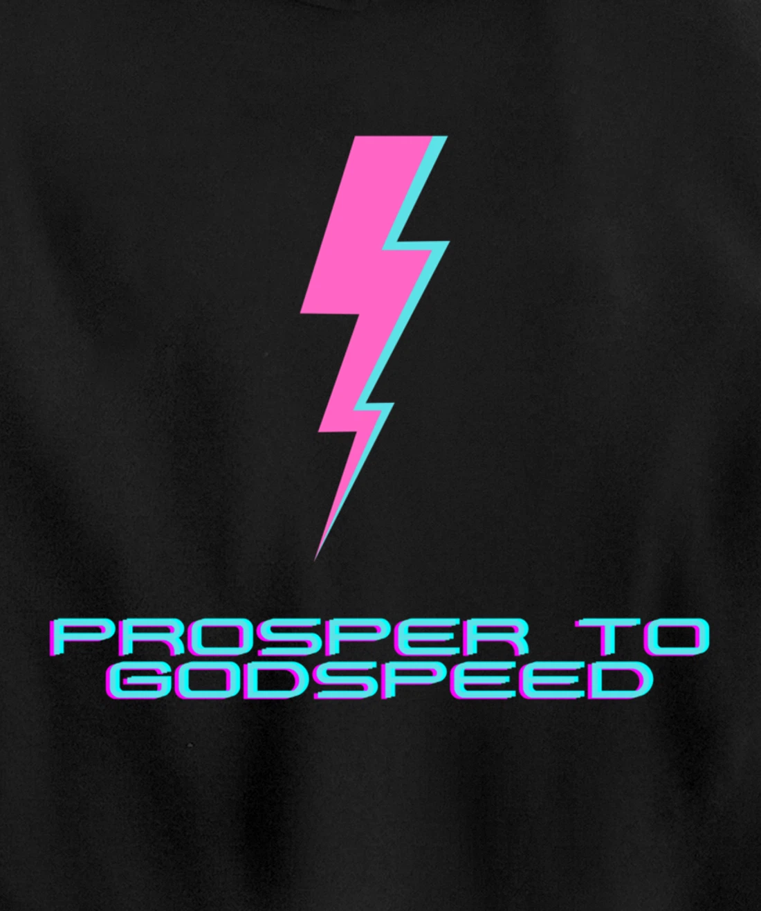 Prosper To Godspeed Alpha Lighting Bolt Pullover Hoodie