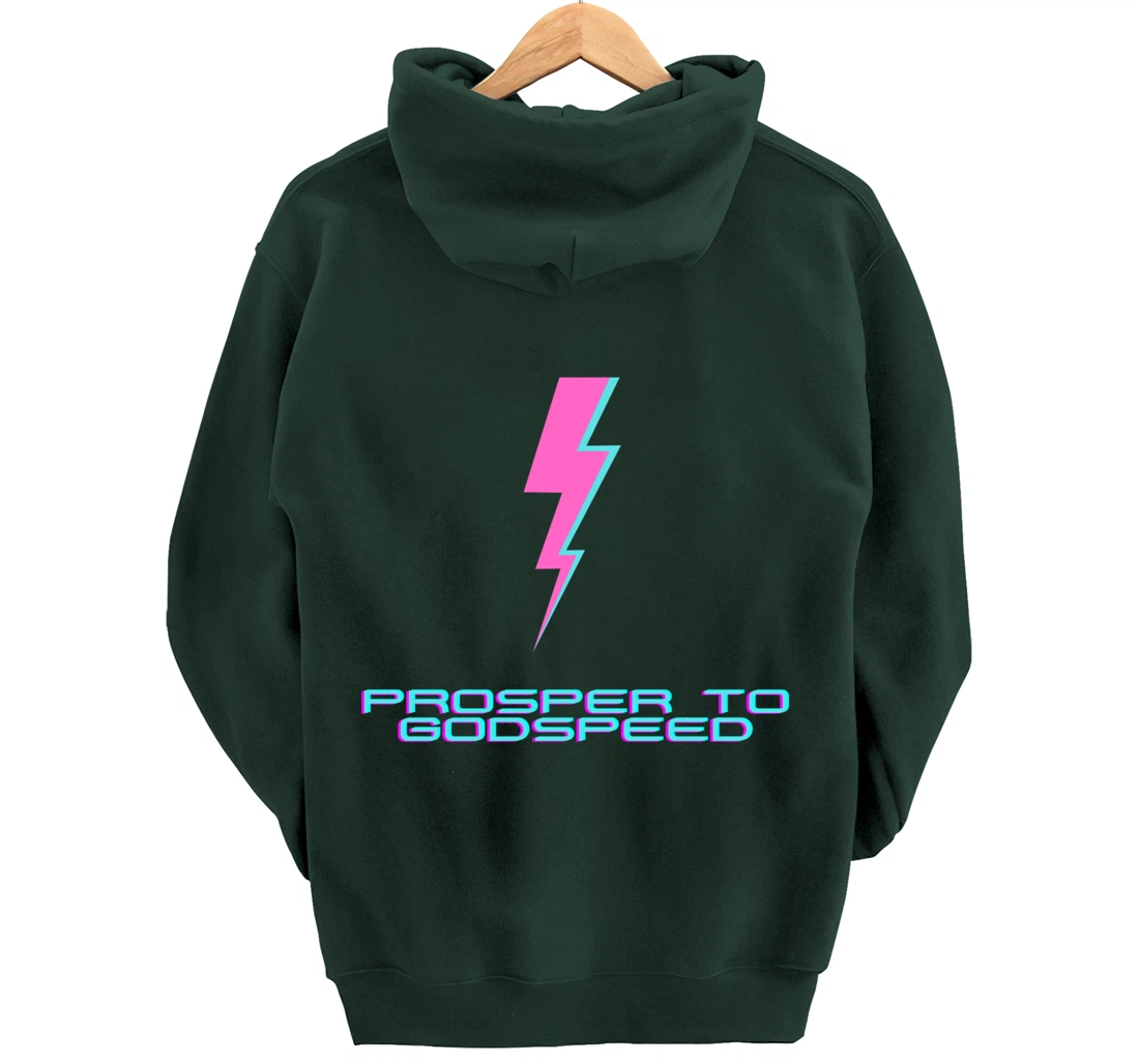 Prosper To Godspeed Alpha Lighting Bolt Pullover Hoodie