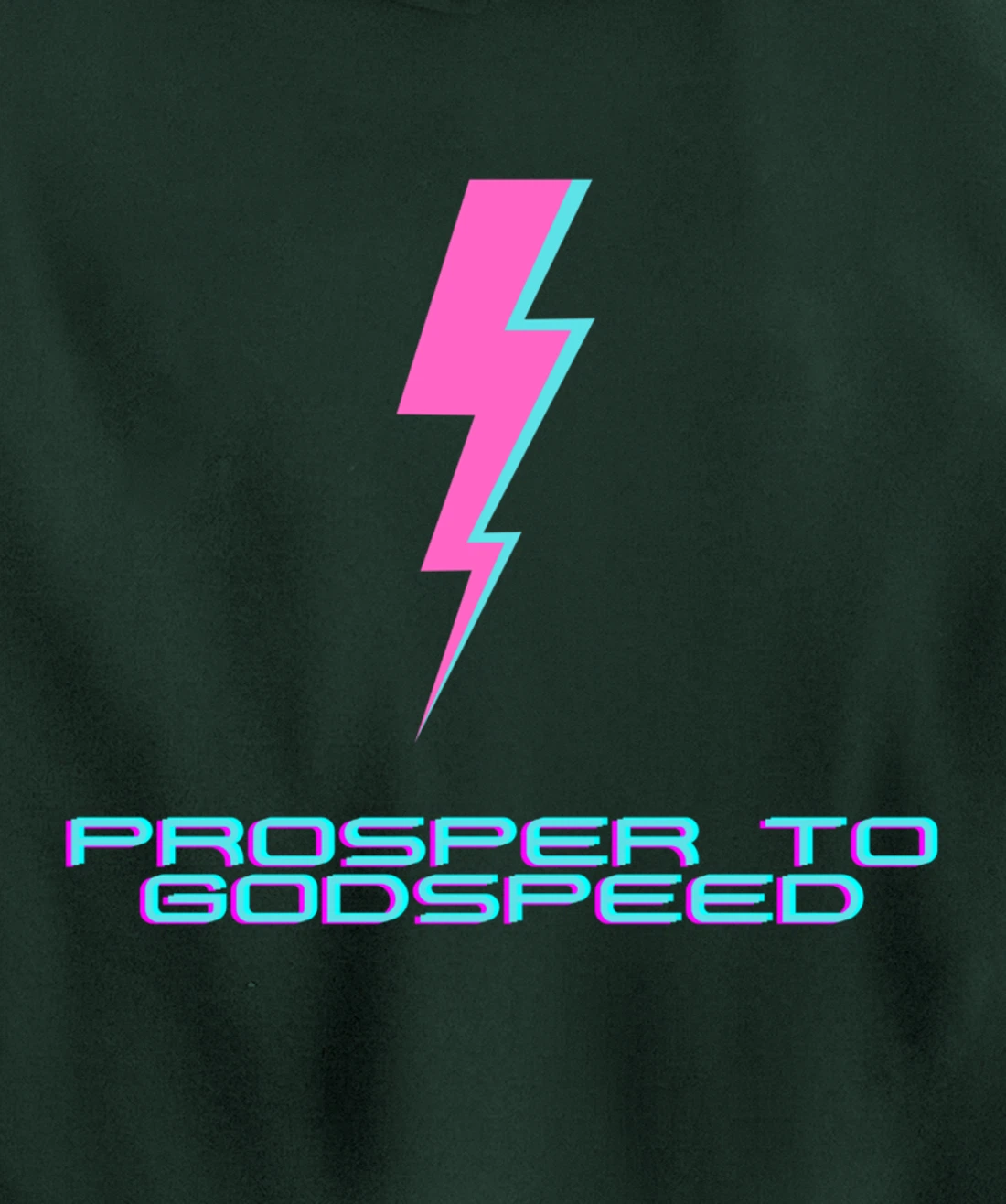 Prosper To Godspeed Alpha Lighting Bolt Pullover Hoodie