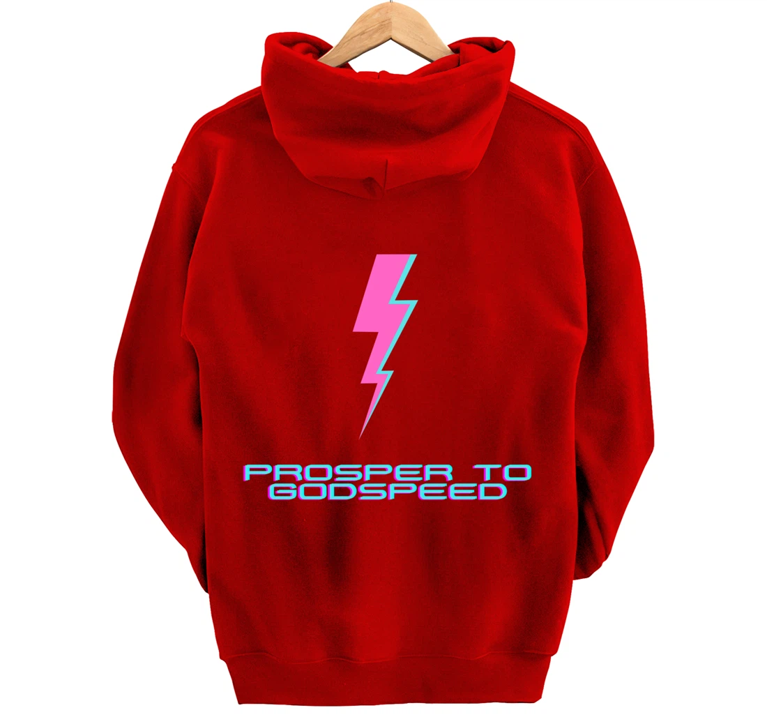Prosper To Godspeed Alpha Lighting Bolt Pullover Hoodie
