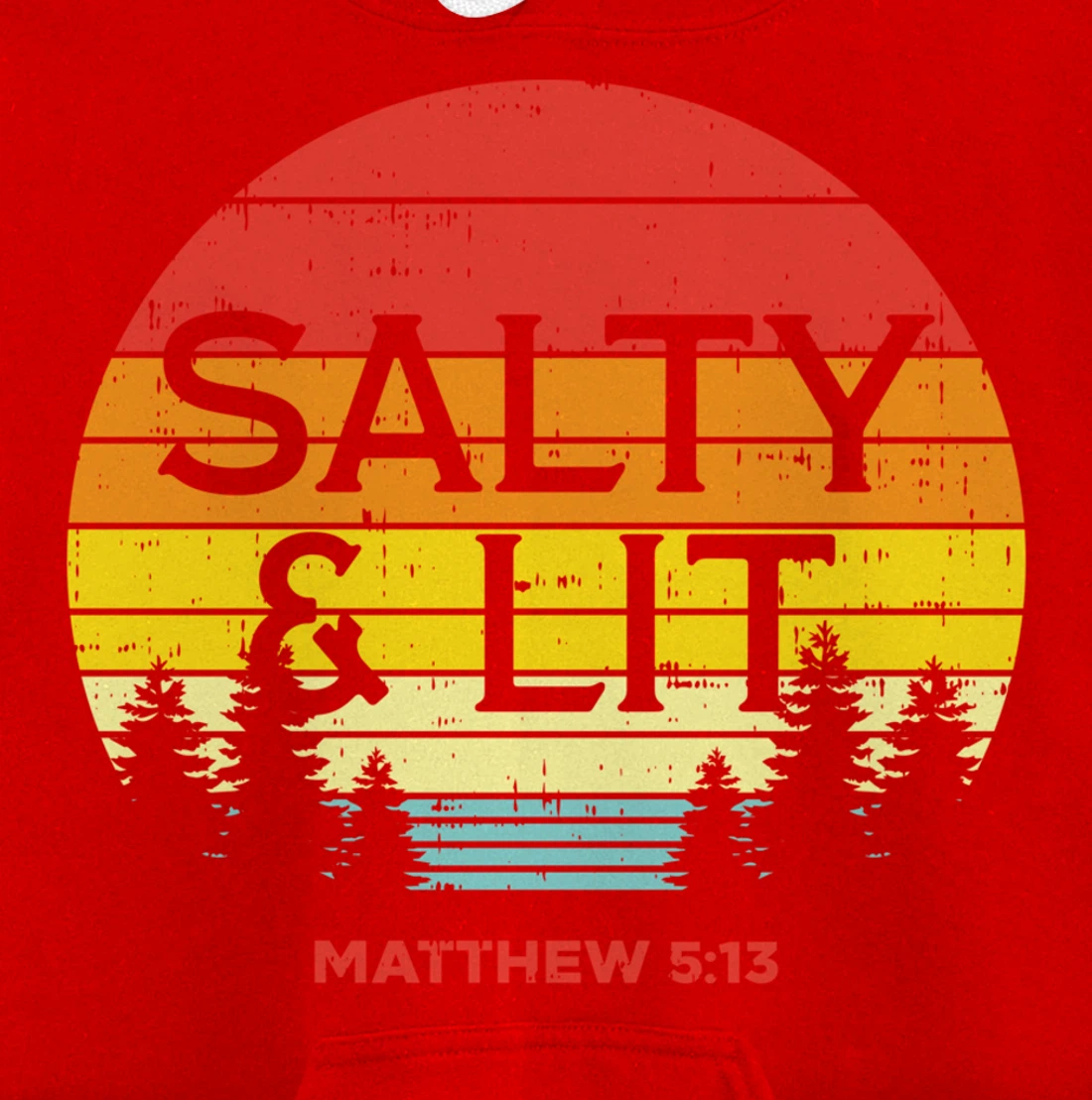 Salty And Lit Matthew 5 13 Bible God Jesus Christian Gift Pullover Hoodie