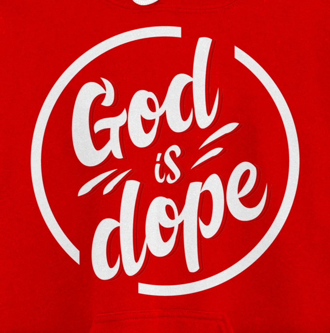 God is Dope Christian Faith Believer Pullover Hoodie