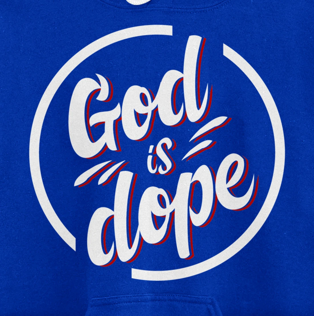 God is Dope Christian Faith Believer Pullover Hoodie