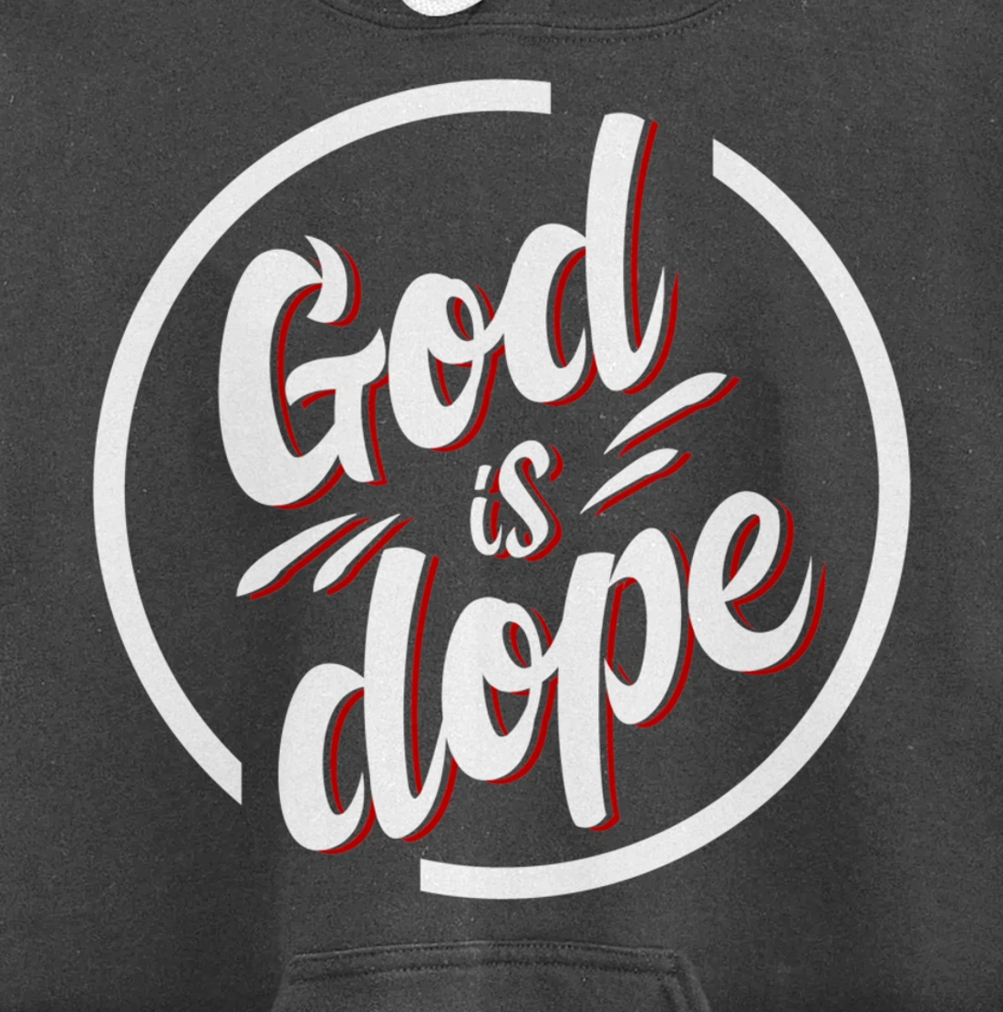 God is Dope Christian Faith Believer Pullover Hoodie