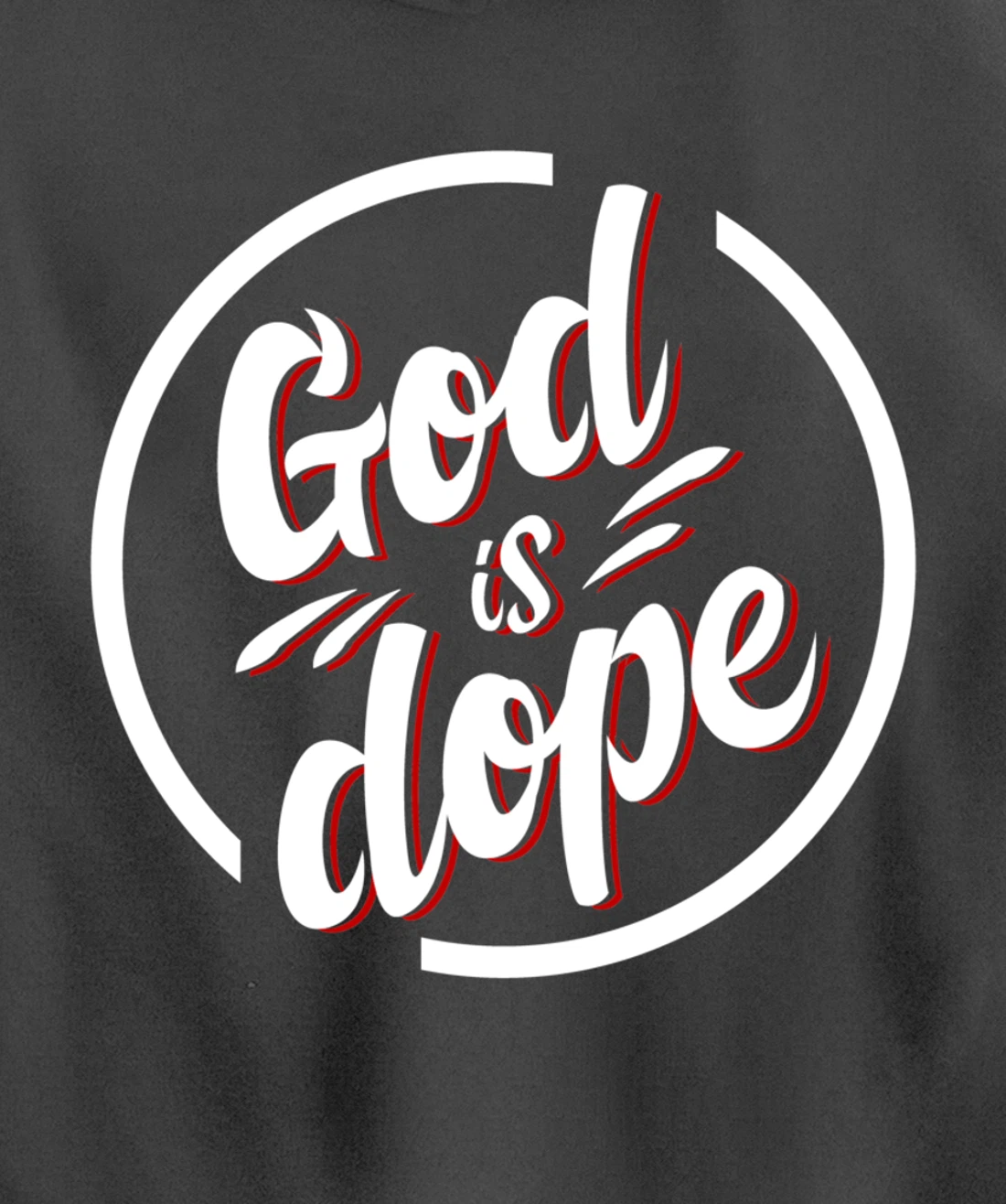 God is Dope Christian Faith Believer Pullover Hoodie